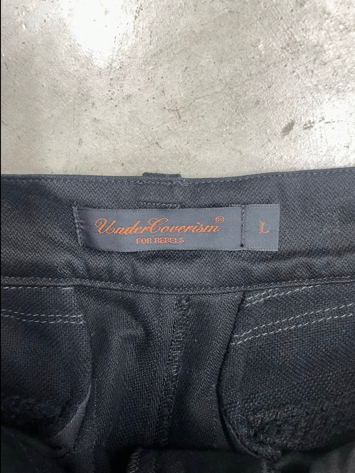 Undercover SS03 “scab” Patch Pant (L)