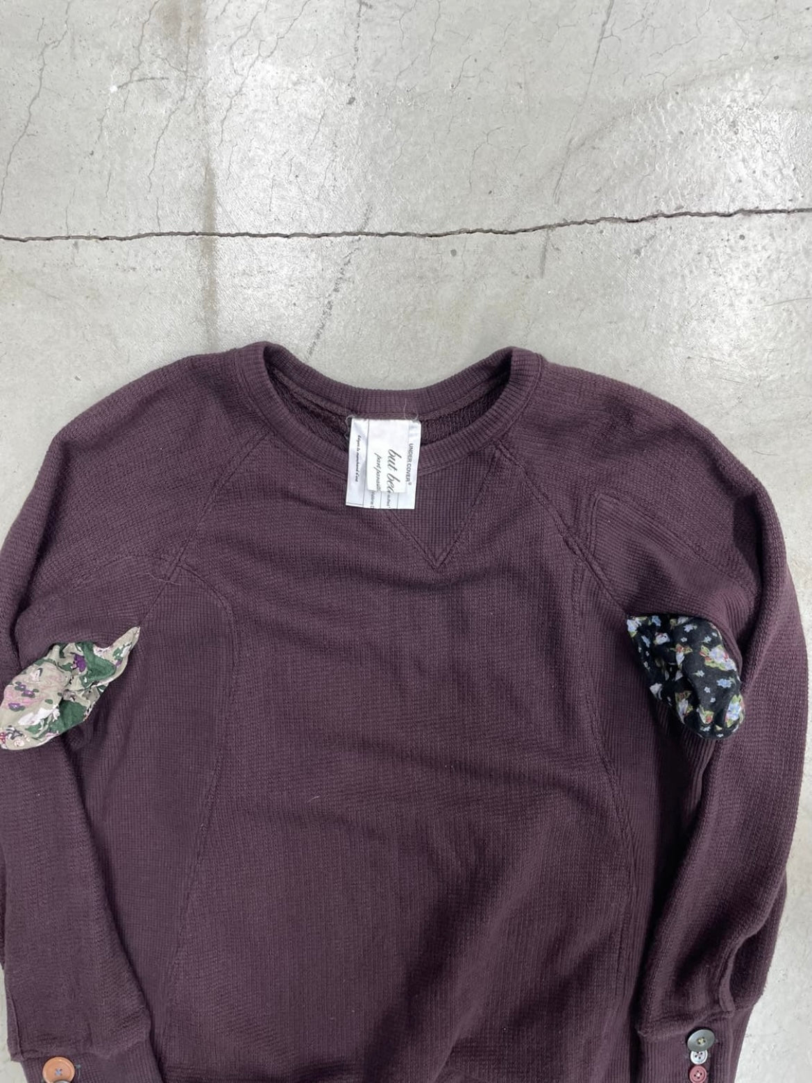 UNDERCOVER AW04 “But Beautiful” Waffle Sweatshirt (s)