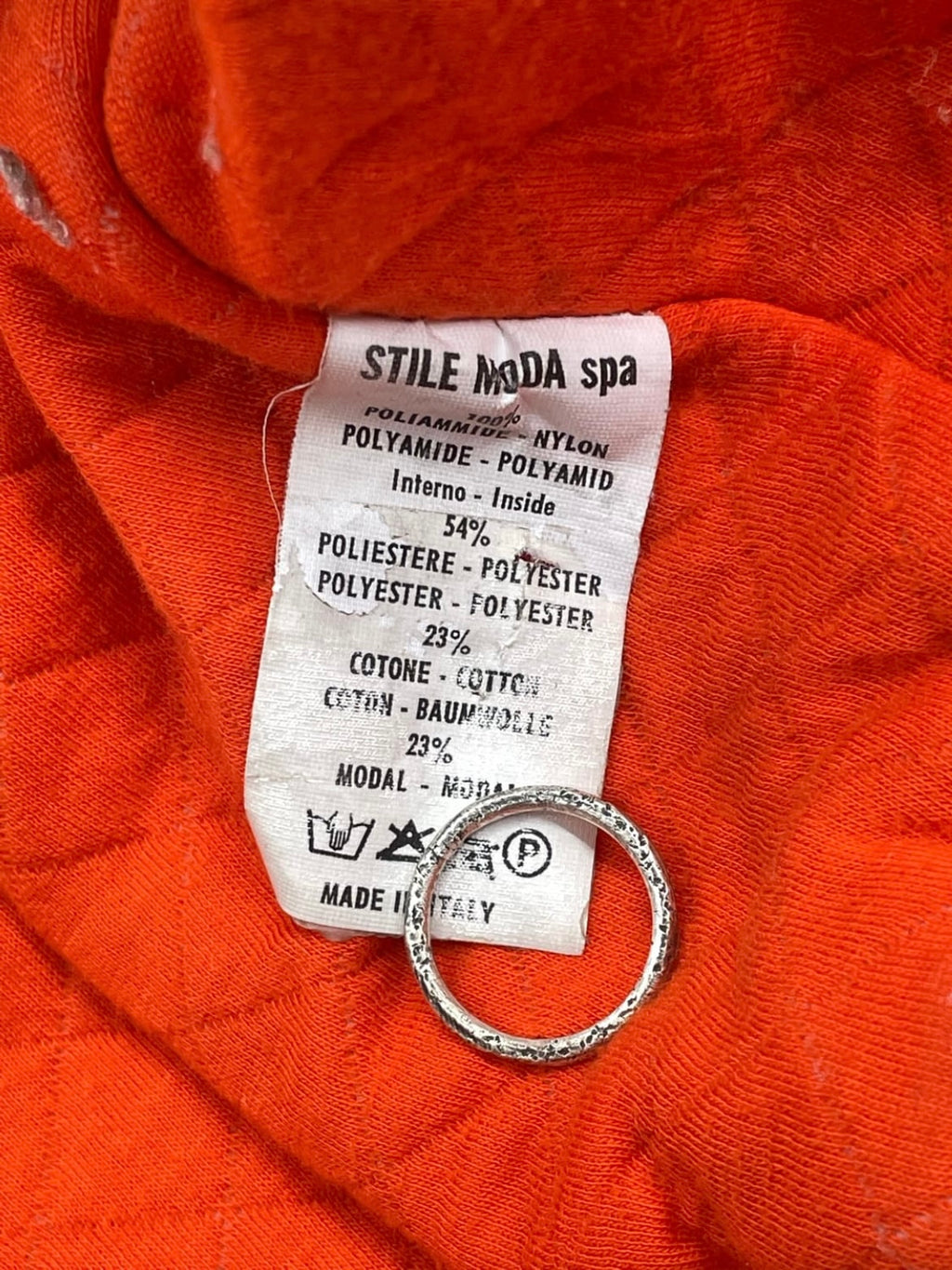 JEAN PAUL GAULTIER SS95 SAFE SEX BOMBER (XS)