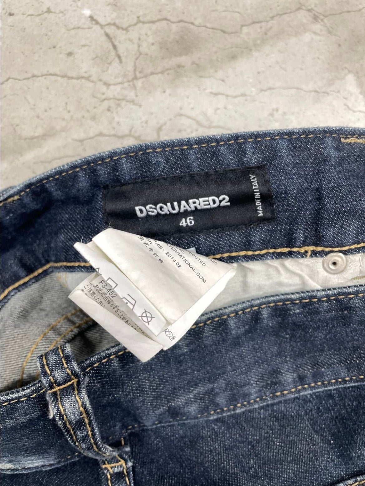 Dsquared2 patch washed denim (46)