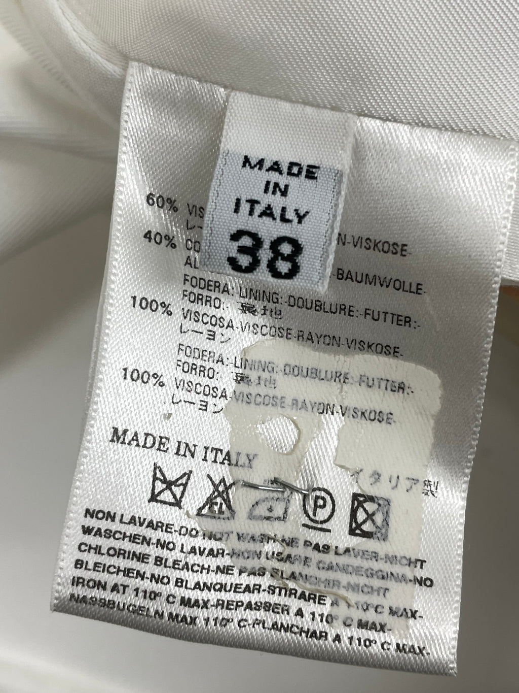 Masion Martin Margiela SS08 Rope Blazer