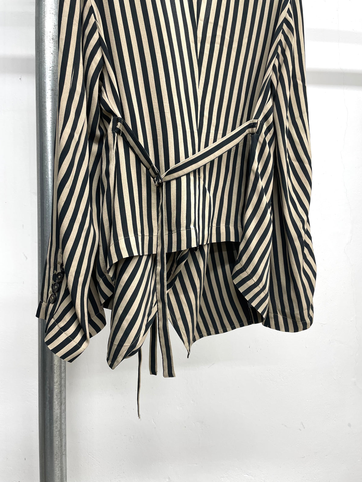 Ann Demeulemeester SS09 Stripe Jacket