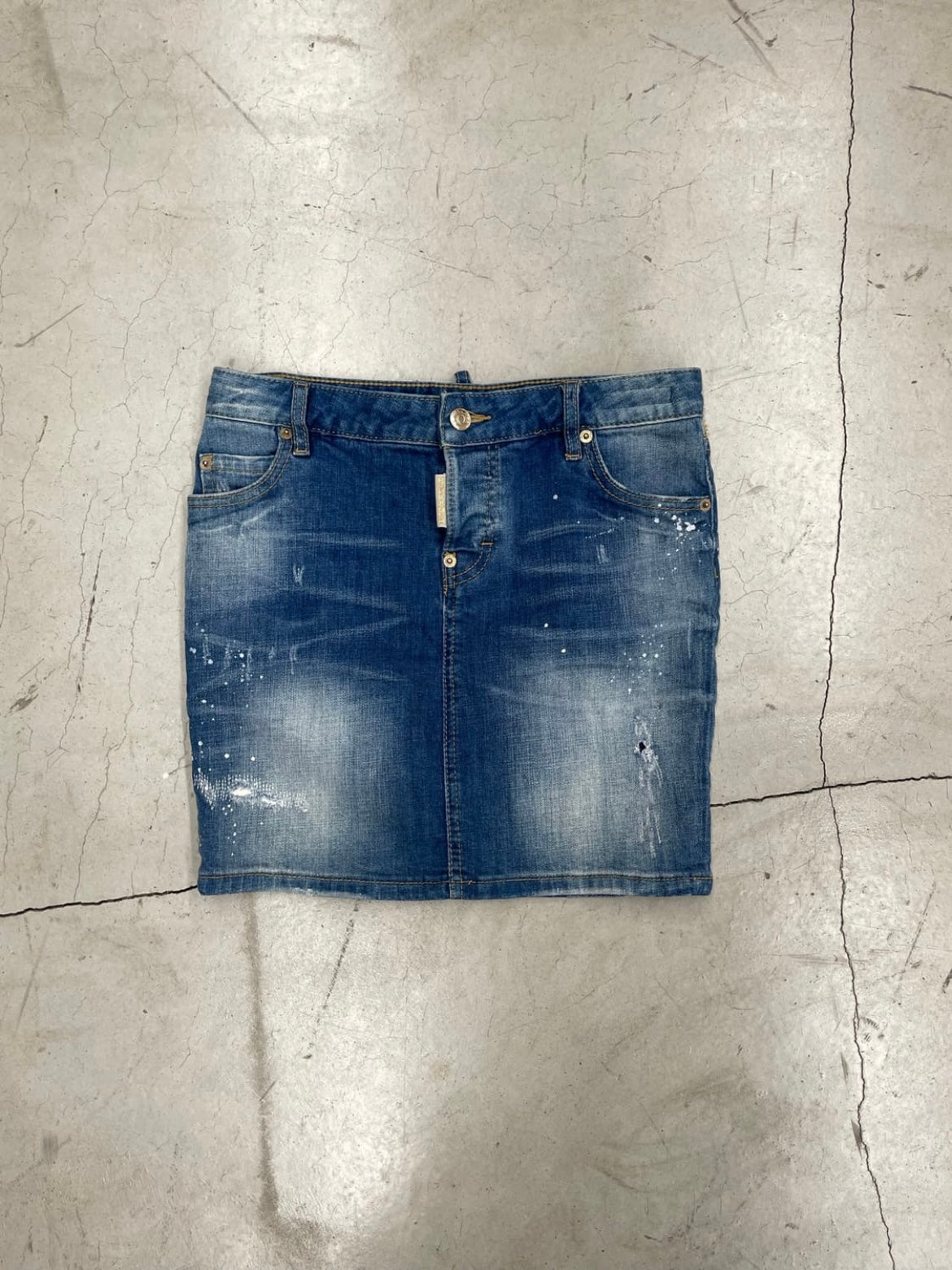 Dsquared2 painted skirt (36)