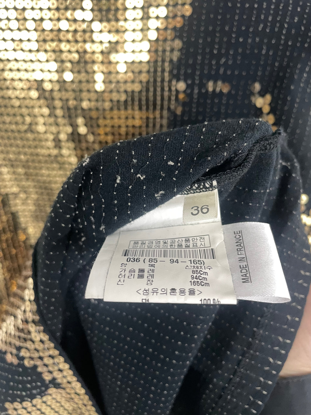 Balmain FW10 Sequin Longsleeve (36)