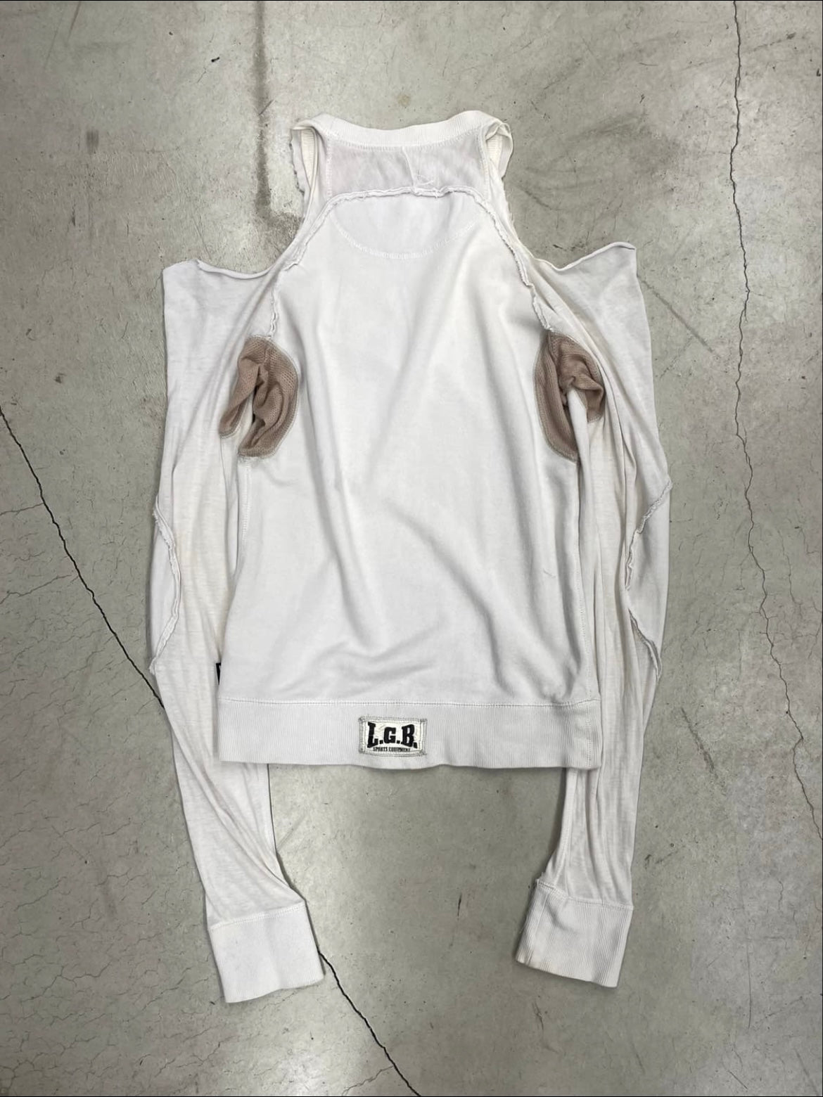 L.G.B. Spider Gauze Sleeve Sweatshirt (0)