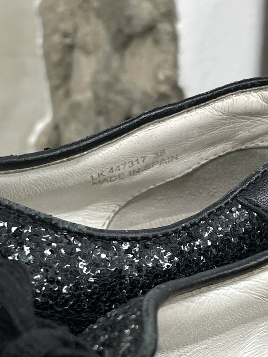 Saint Laurent Galatica Glitter shoes
