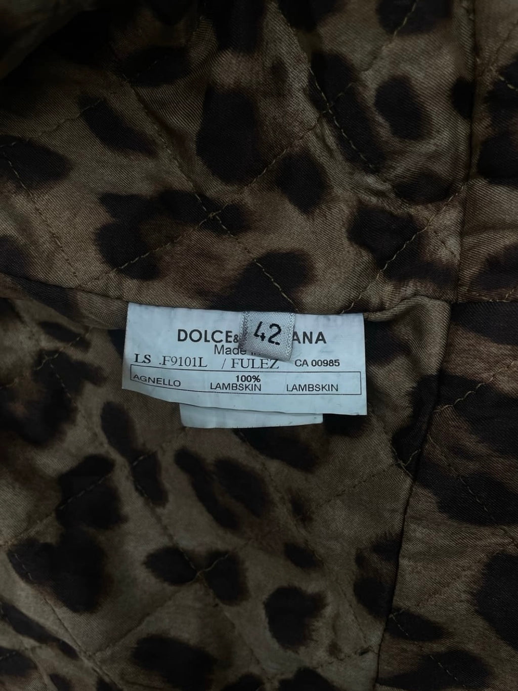 00’s Dolce & Gabbana Lambskin Napoleon (42)