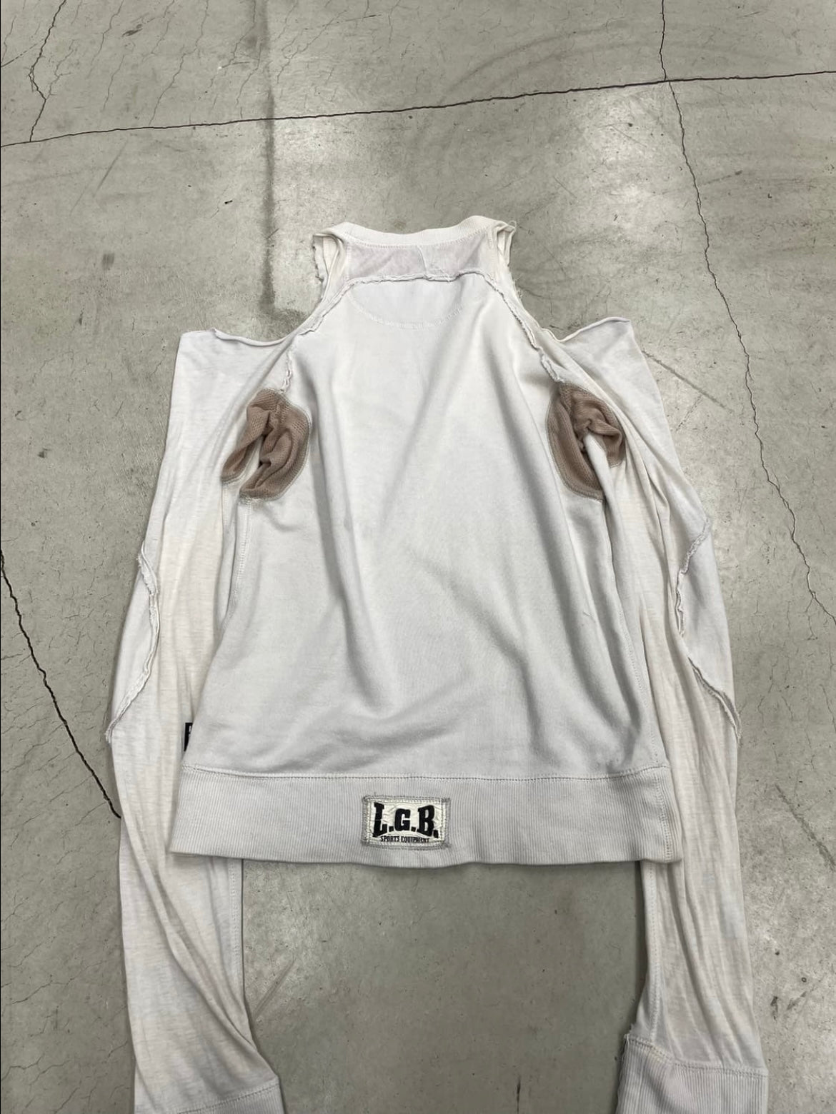 L.G.B. Spider Gauze Sleeve Sweatshirt (0)