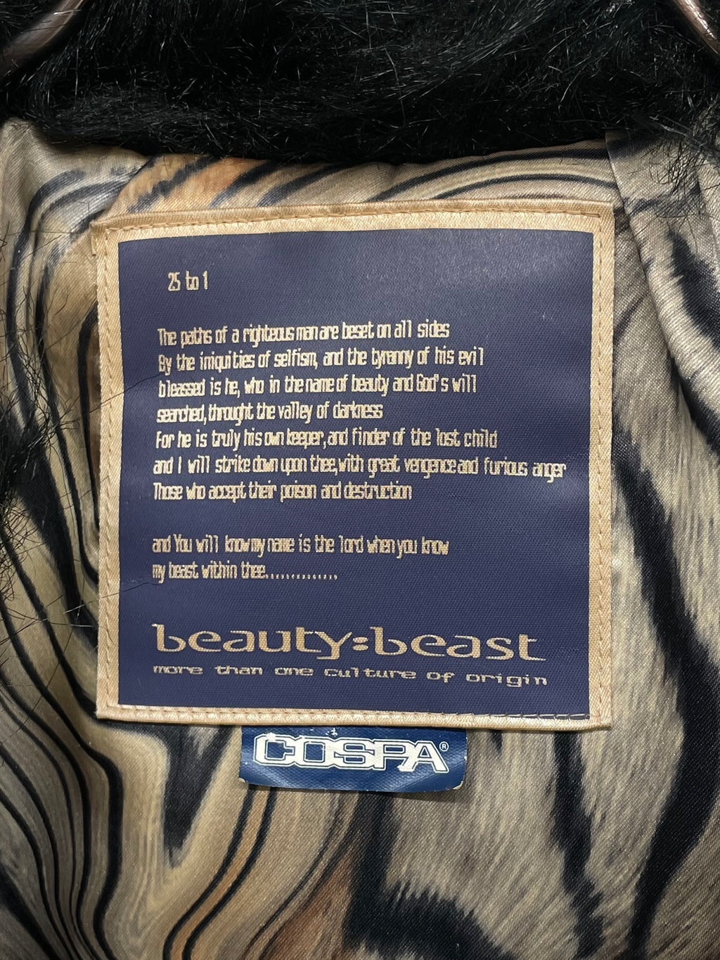 Beauty:Beast x Cospa AW99-00 “HIMAWARI” Collection Urusei Yatsura LAM Jacket