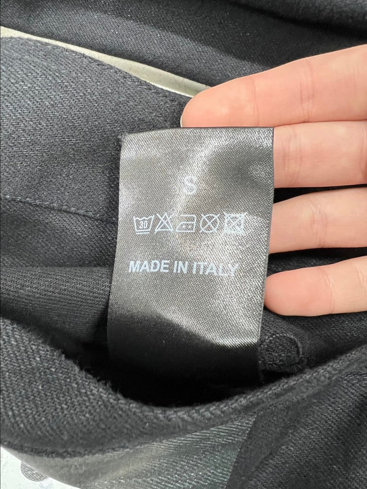 Raf Simons SS19 Bold Head Denim Jacket