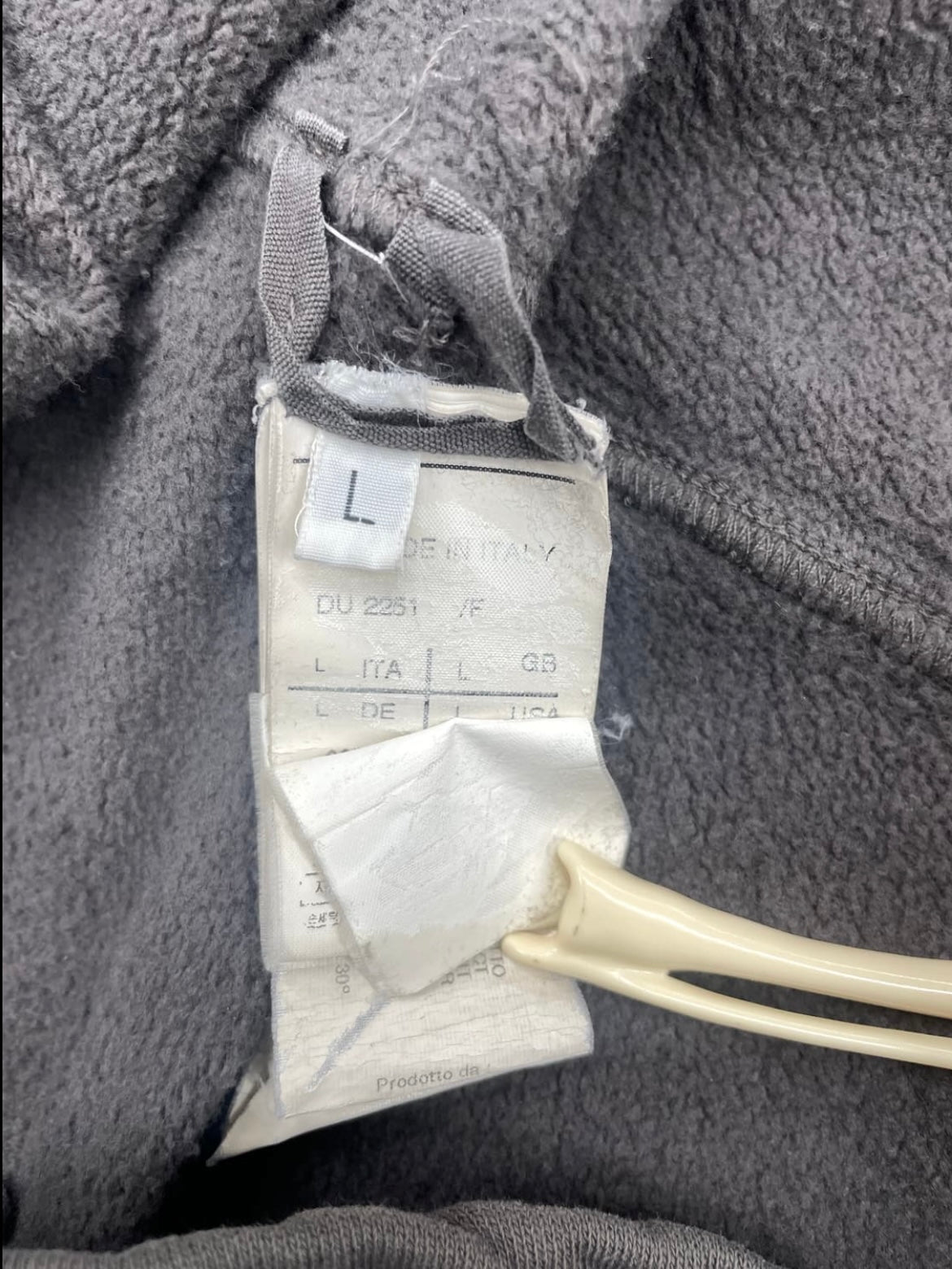 Rick Owens 2011 Drkshdw Sleeveless Mountain hoodie (L)