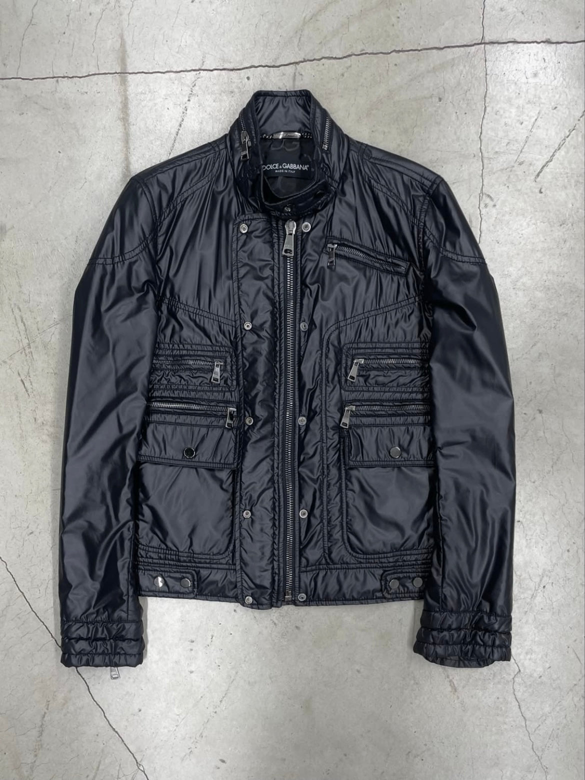 00’s dolce & Gabbana Multi zipper jacket (40)