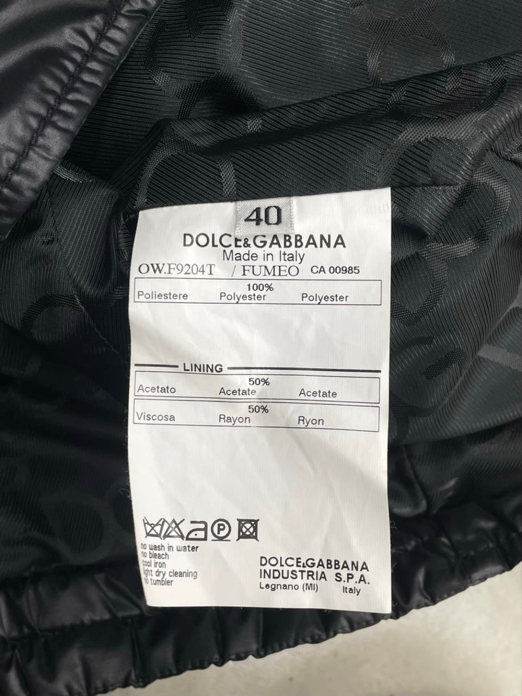 00’s dolce & Gabbana Multi zipper jacket (40)