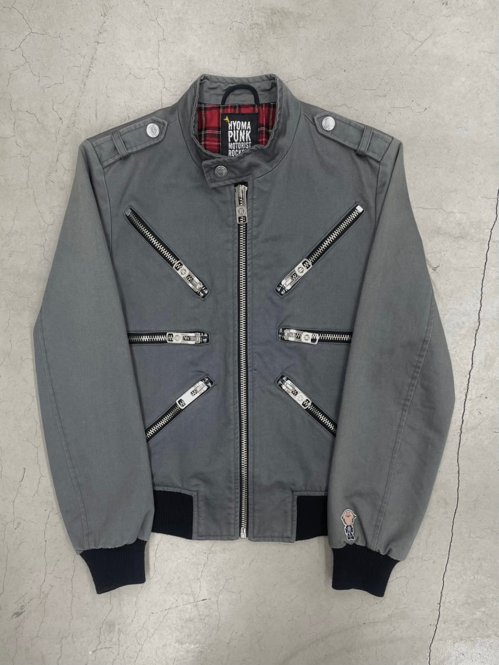 20471120 Hyoma Multi Zipper Jacket