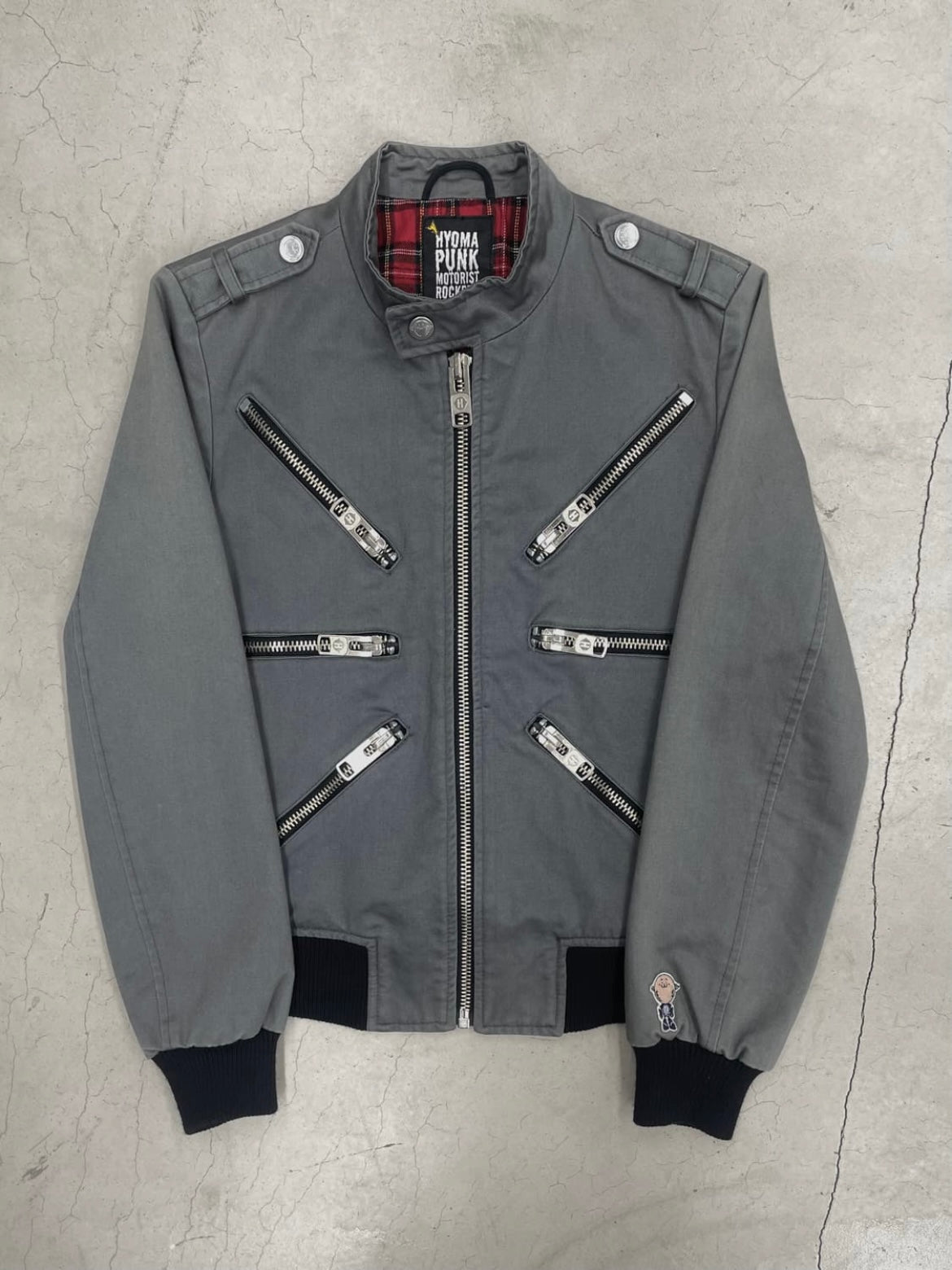 20471120 Hyoma Multi Zipper Jacket