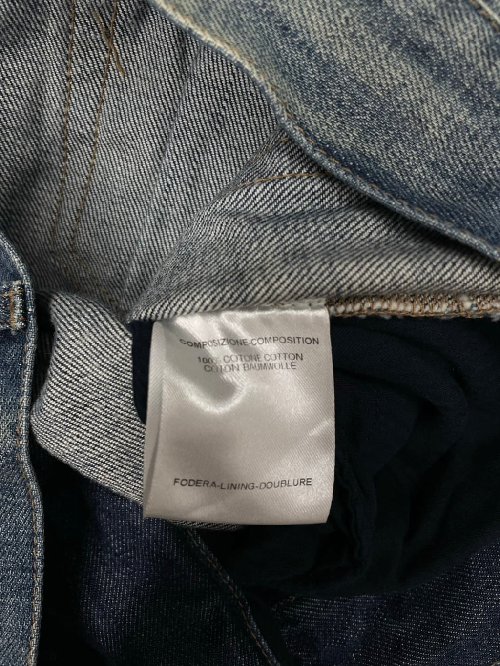 Alexander Mcqueen SS05 laced up flare fit Denim Pant (40)