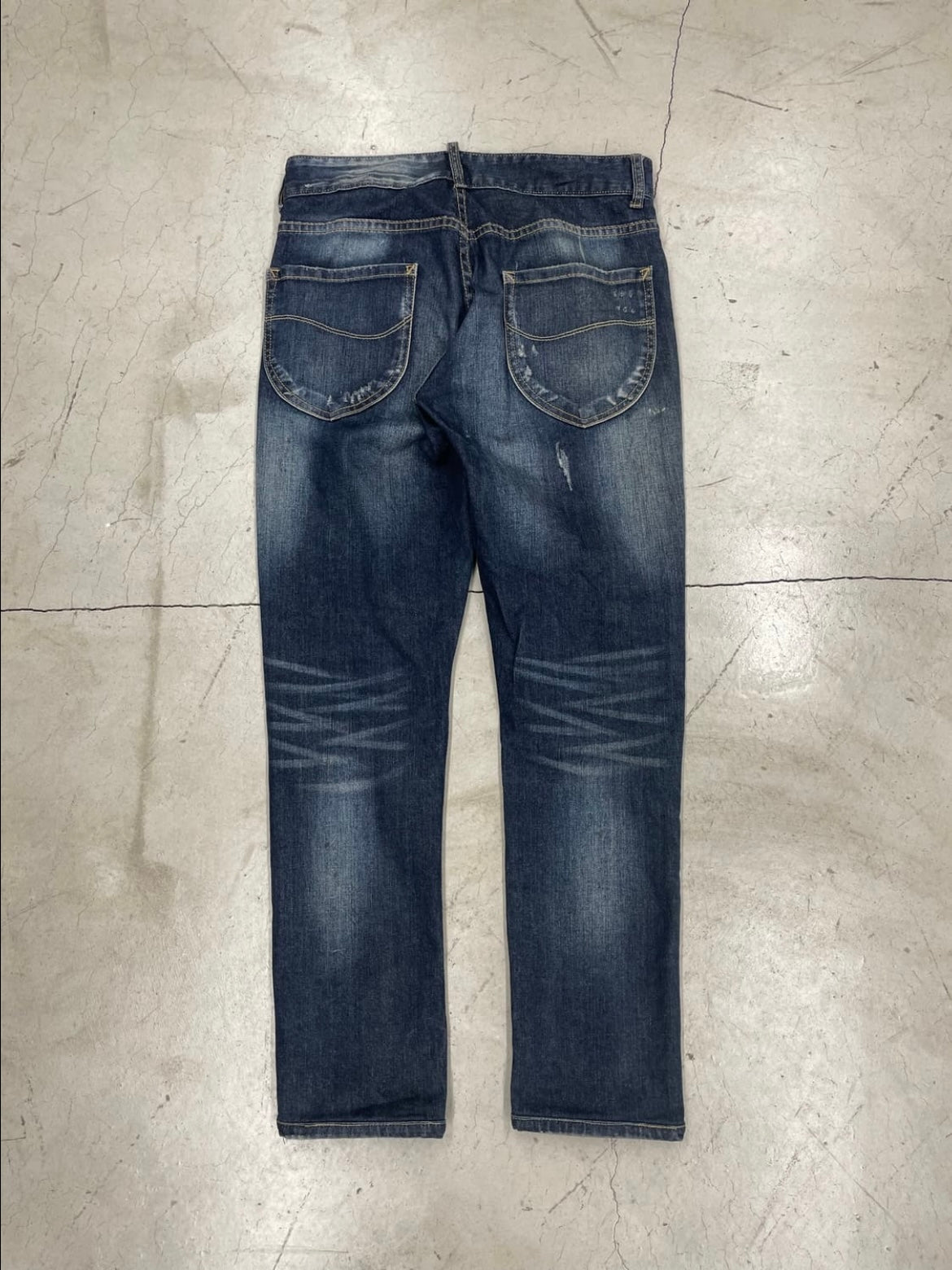 Dsquared2 patch washed denim (46)
