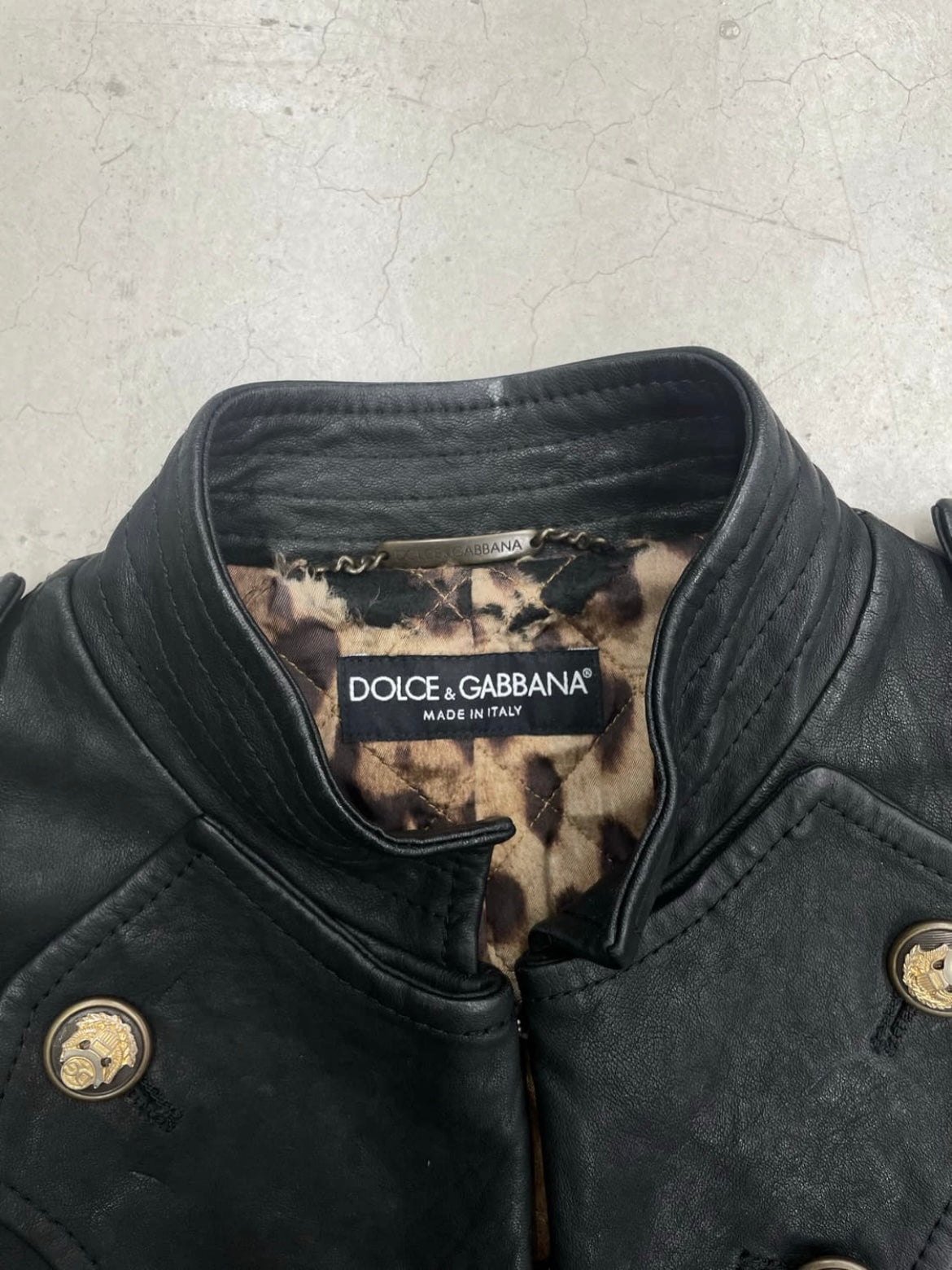 00’s Dolce & Gabbana Lambskin Napoleon (42)