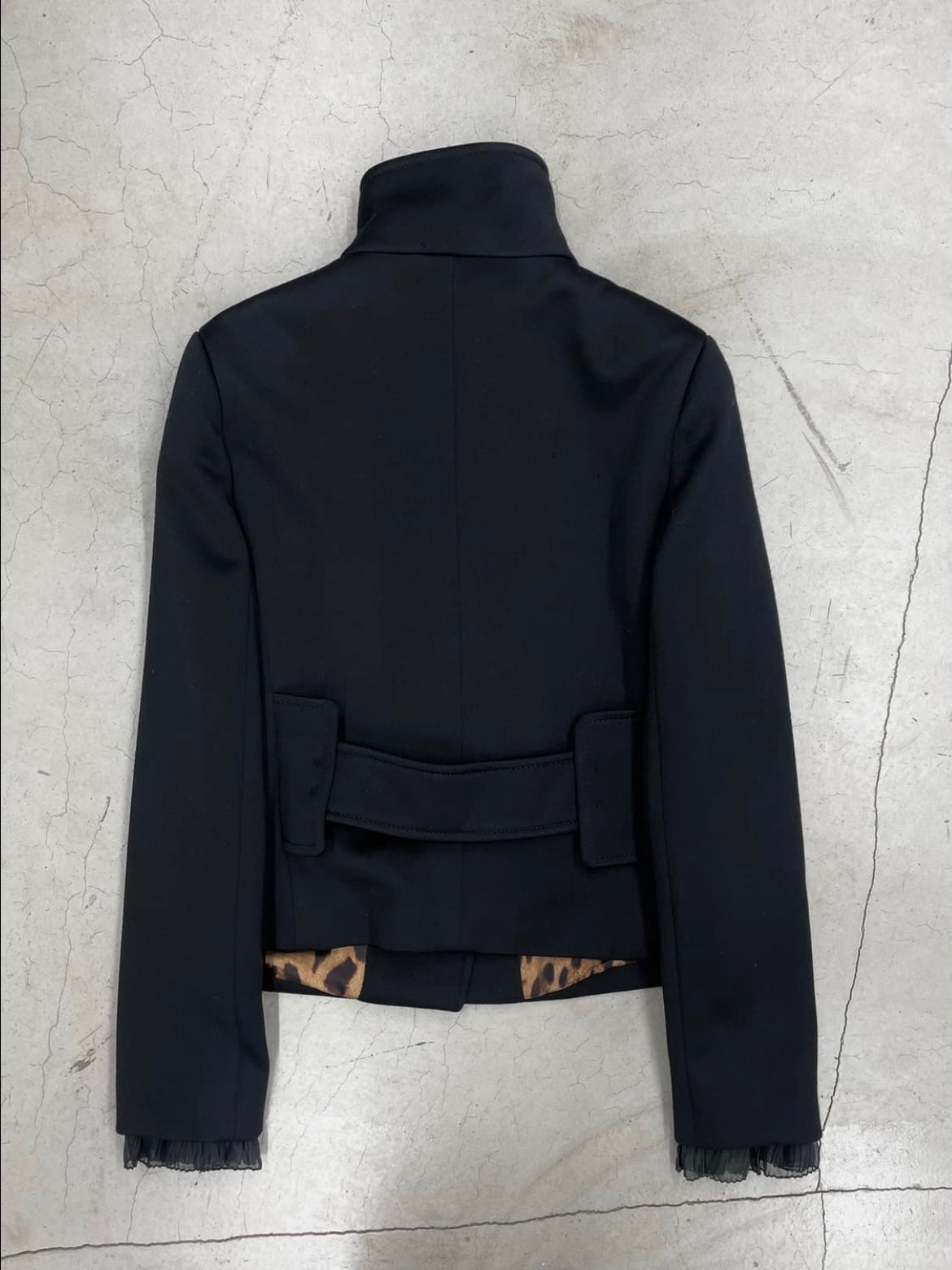 Dolce & gabbana ruffle jacket (M)