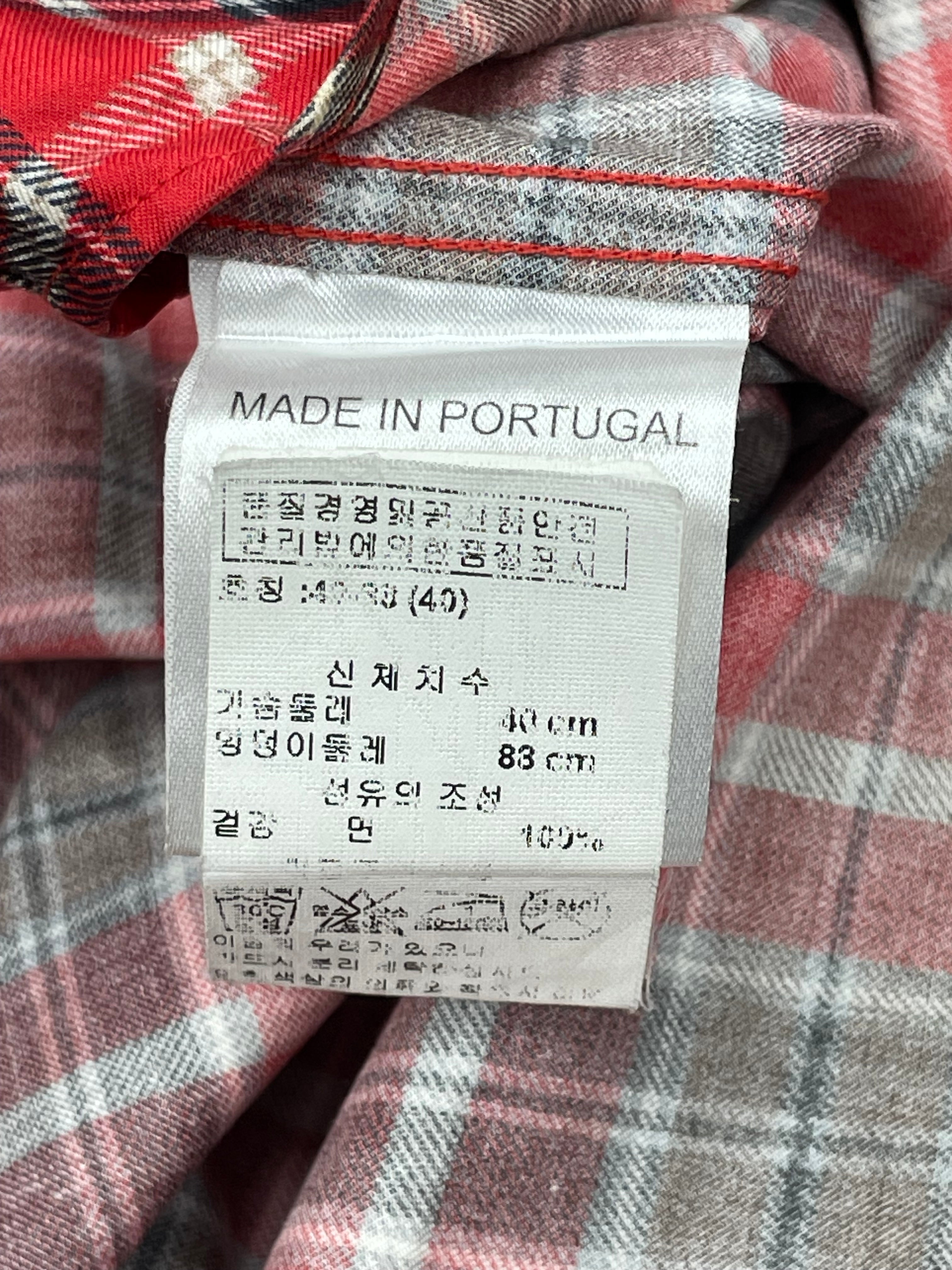 Givenchy Star Red Check shirt (40)