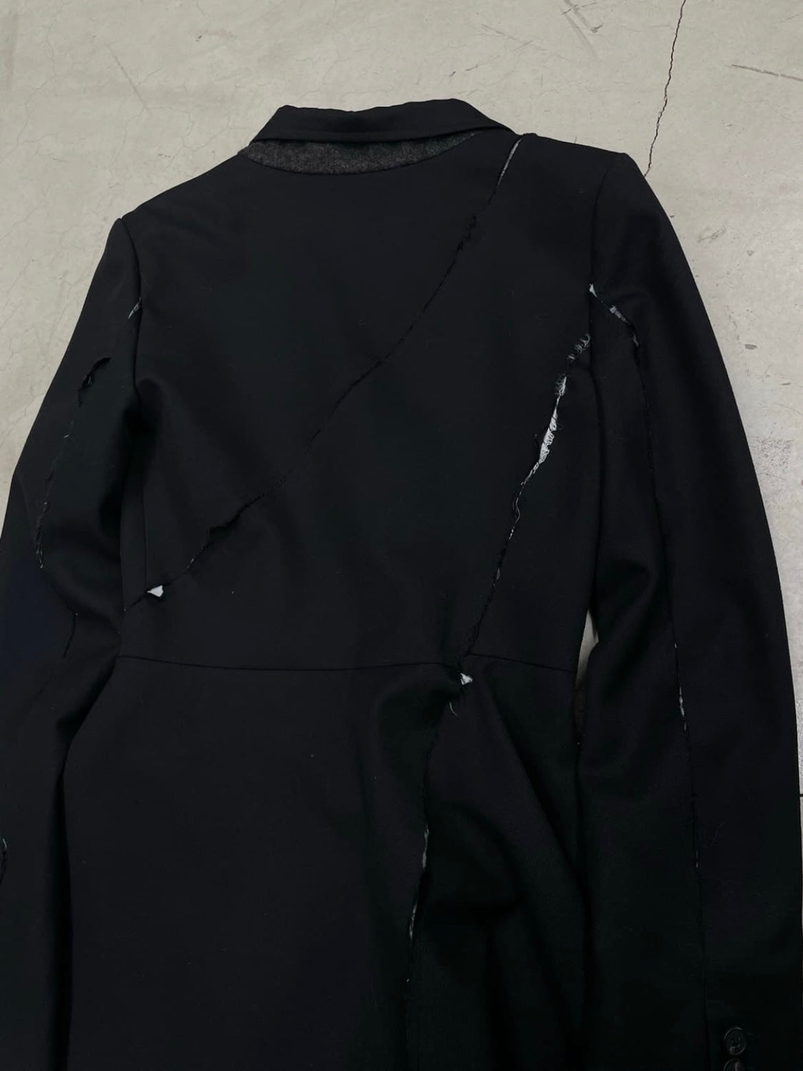 Monse Asymmetrical Hemline Coat (s)