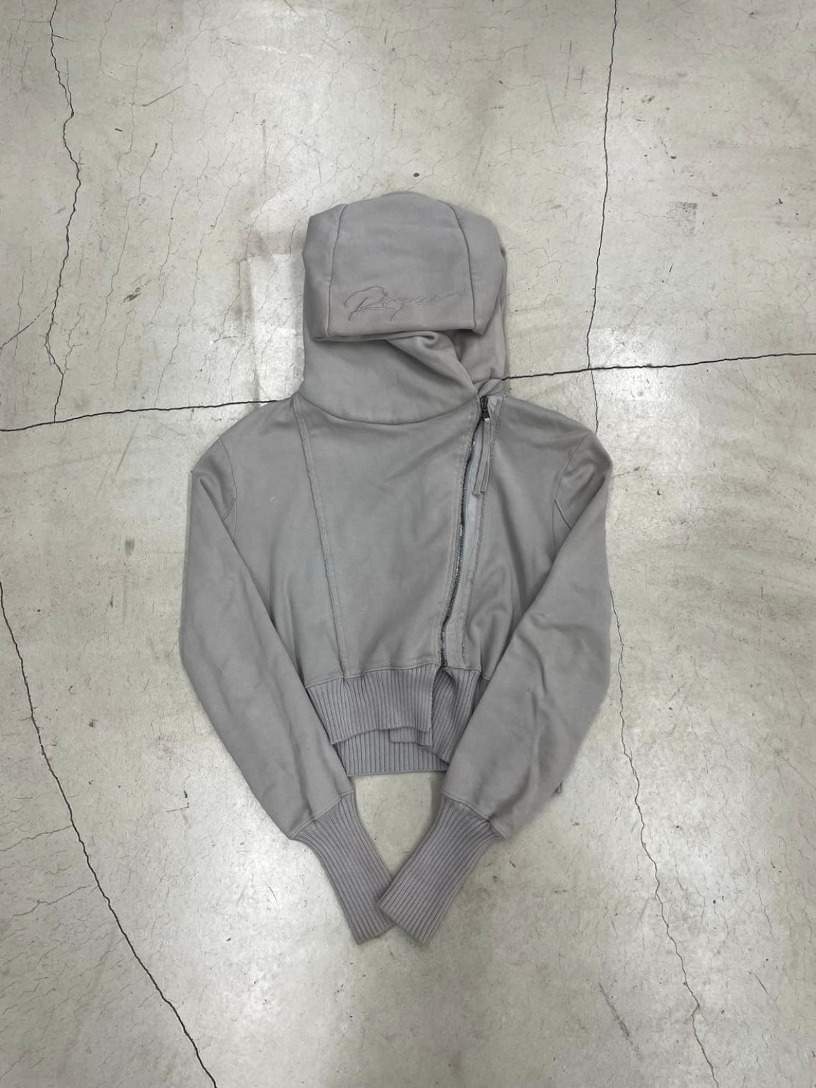 Roque by Ilaria Nistri Cropped Hoodie Zip-Up