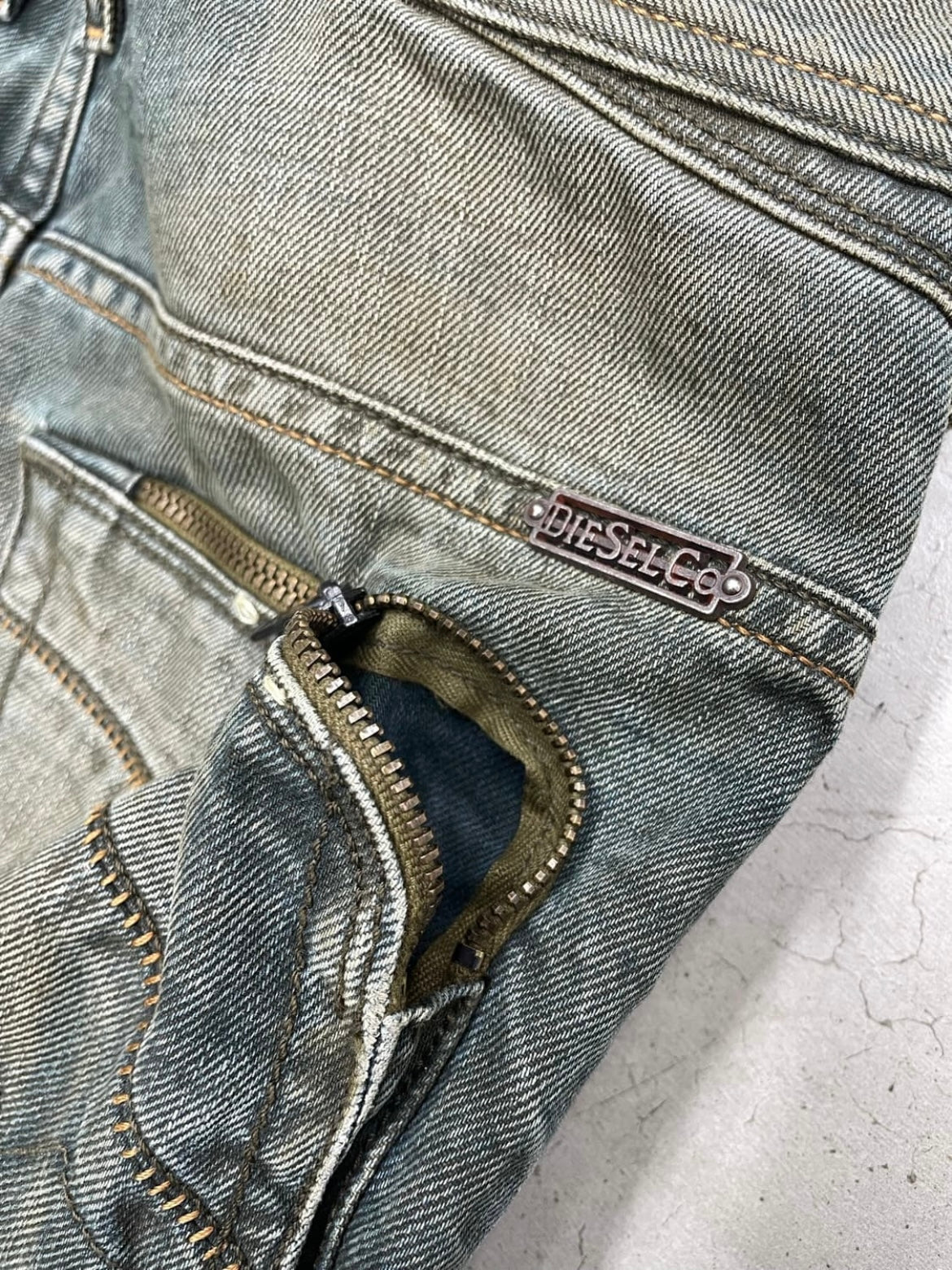 Diesel poiak mud washed denim pant (29)