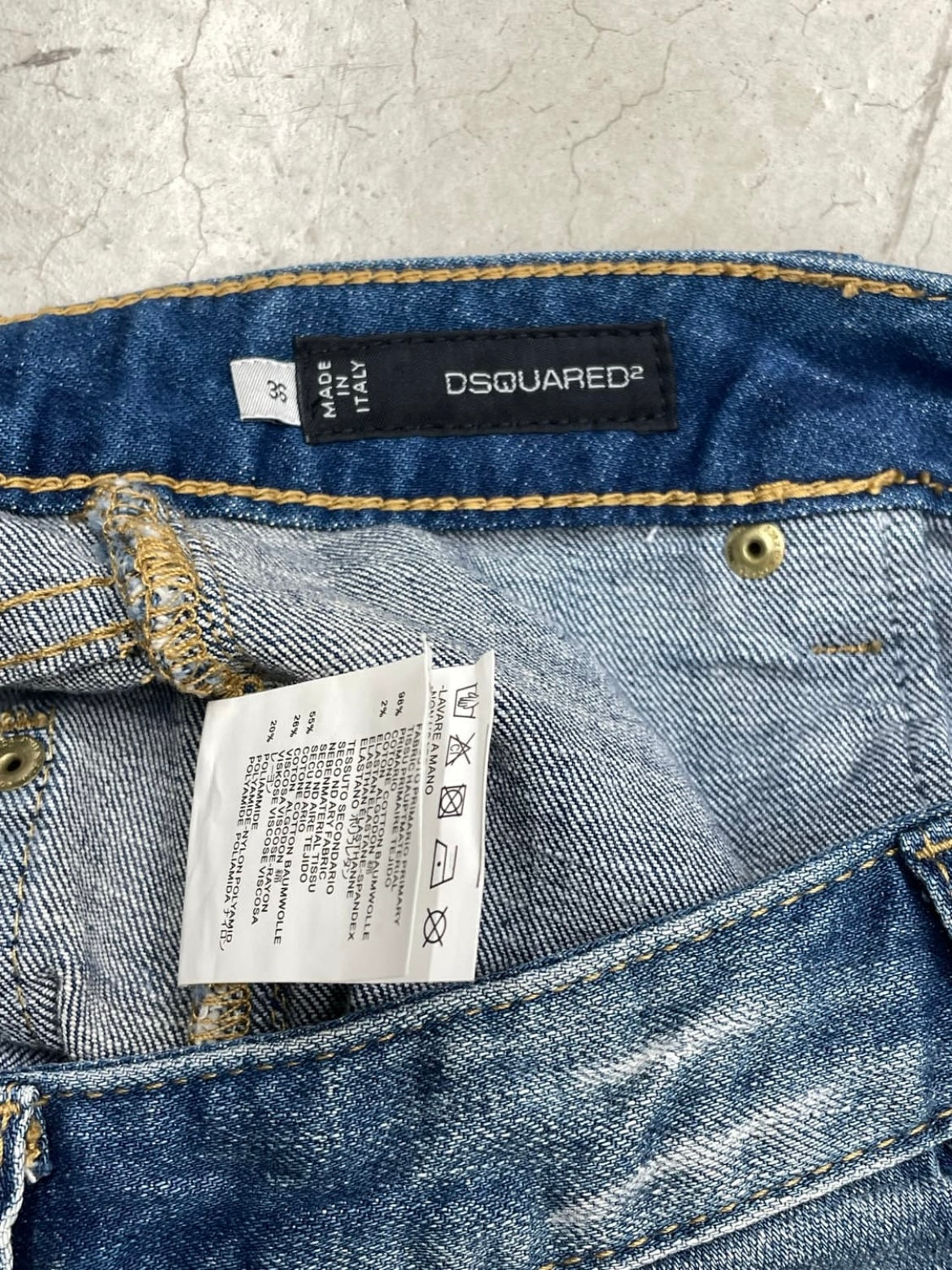 Dsquared2 painted skirt (36)
