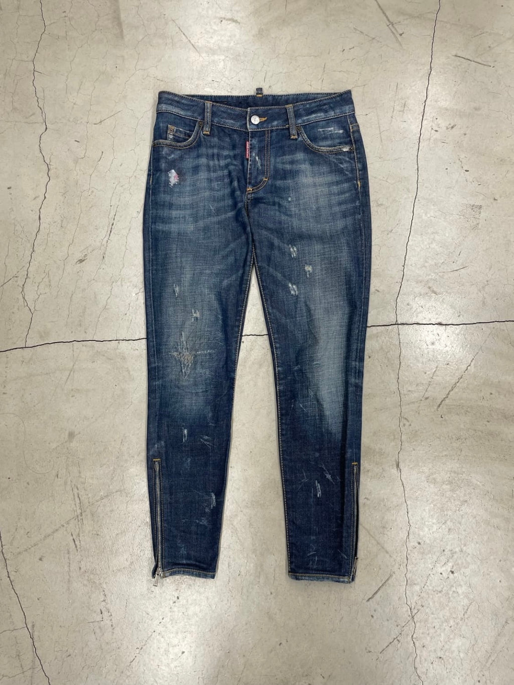 Dsquared2 zipper detail pant (40)