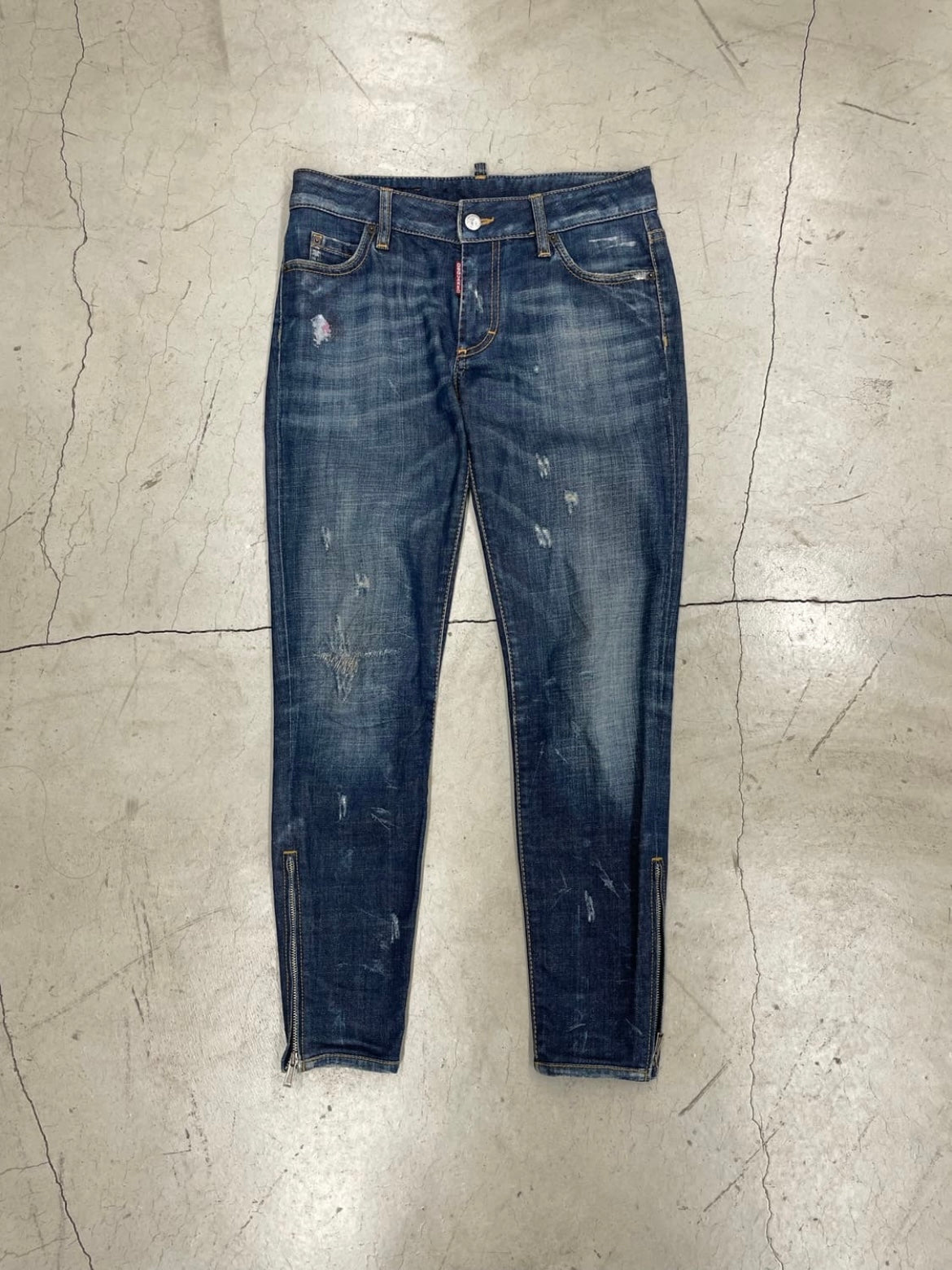 Dsquared2 zipper detail pant (40)