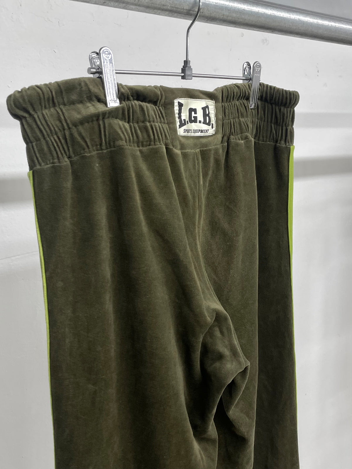 L.G.B. Velvet Flare Boxer Pant
