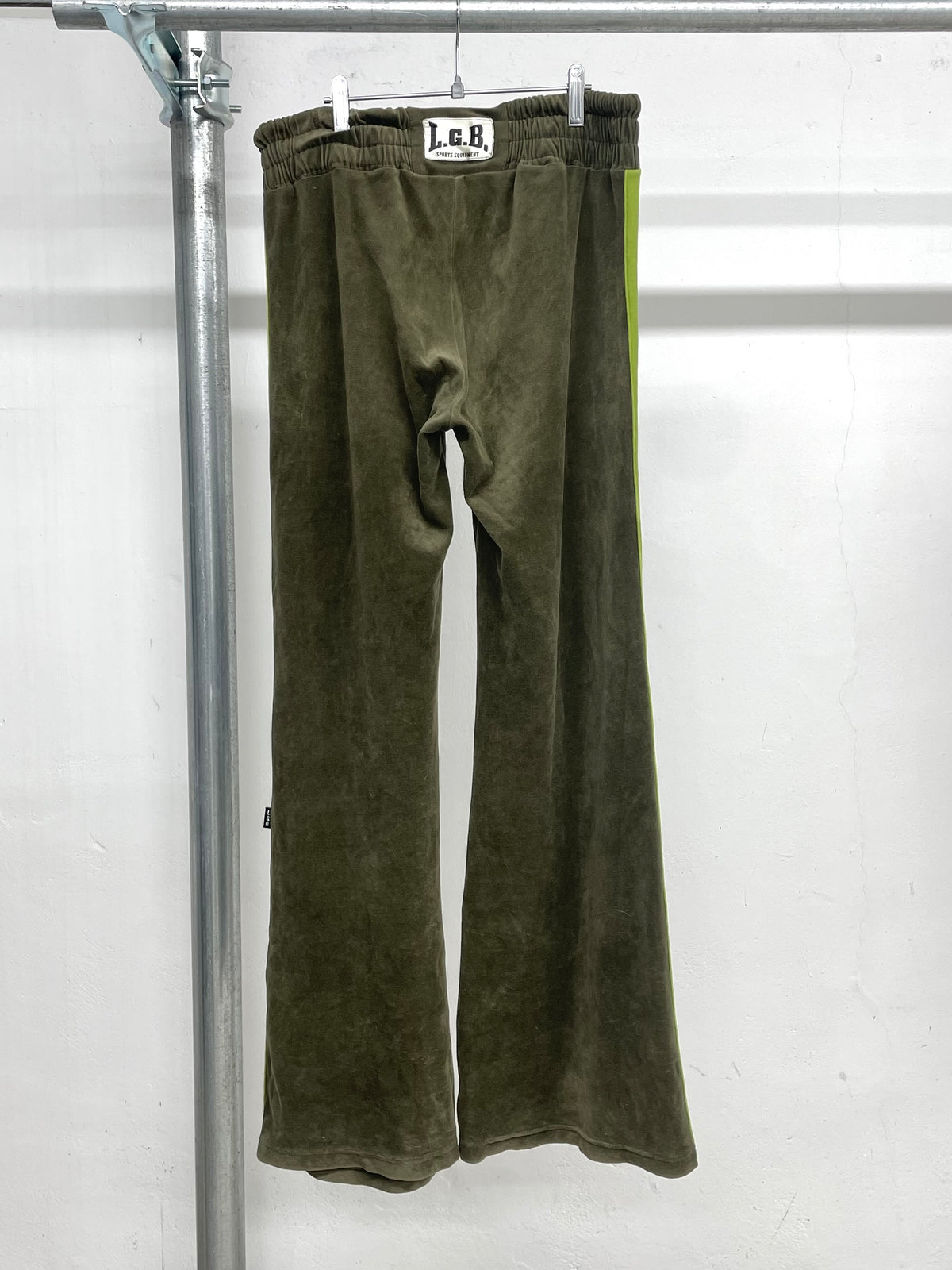 L.G.B. Velvet Flare Boxer Pant