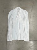 Givenchy White tie ruffle shirt (40)
