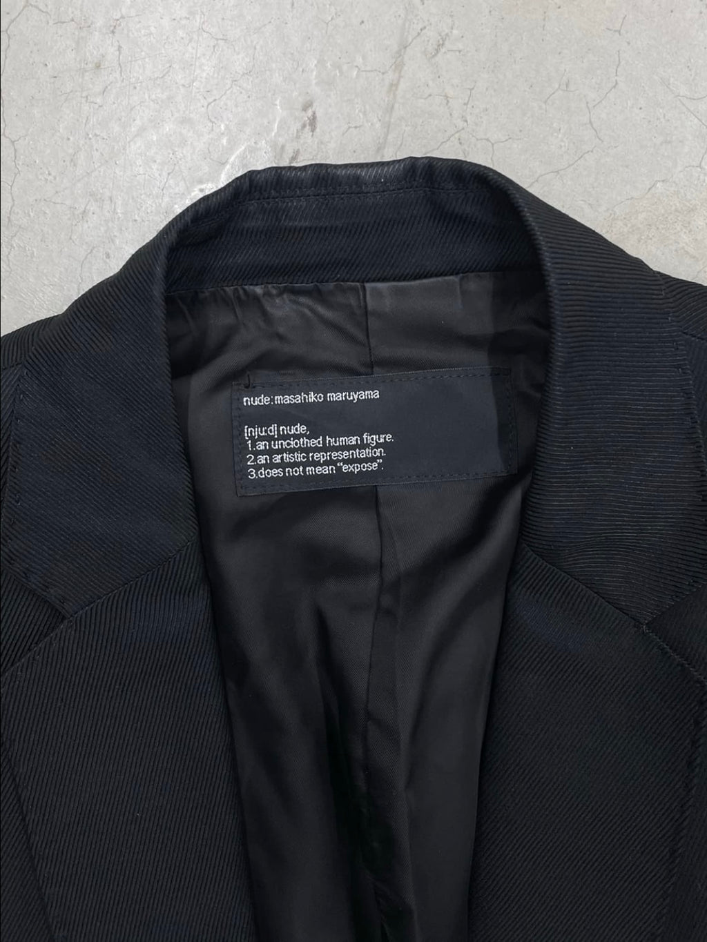 Nude:MM Razor Blade Blazer