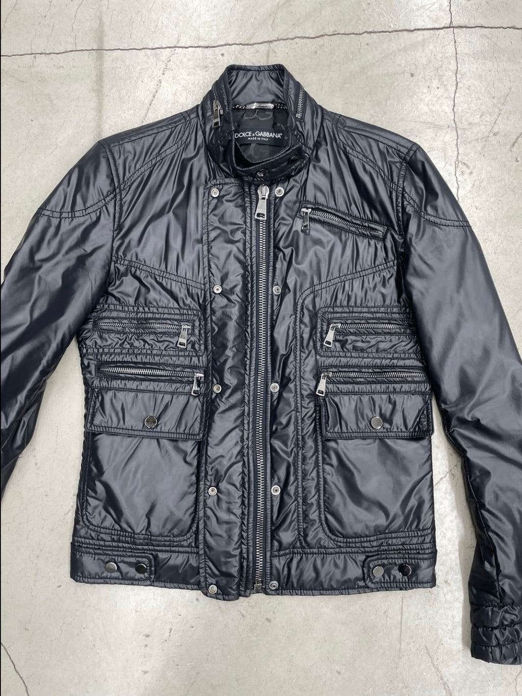 00’s dolce & Gabbana Multi zipper jacket (40)