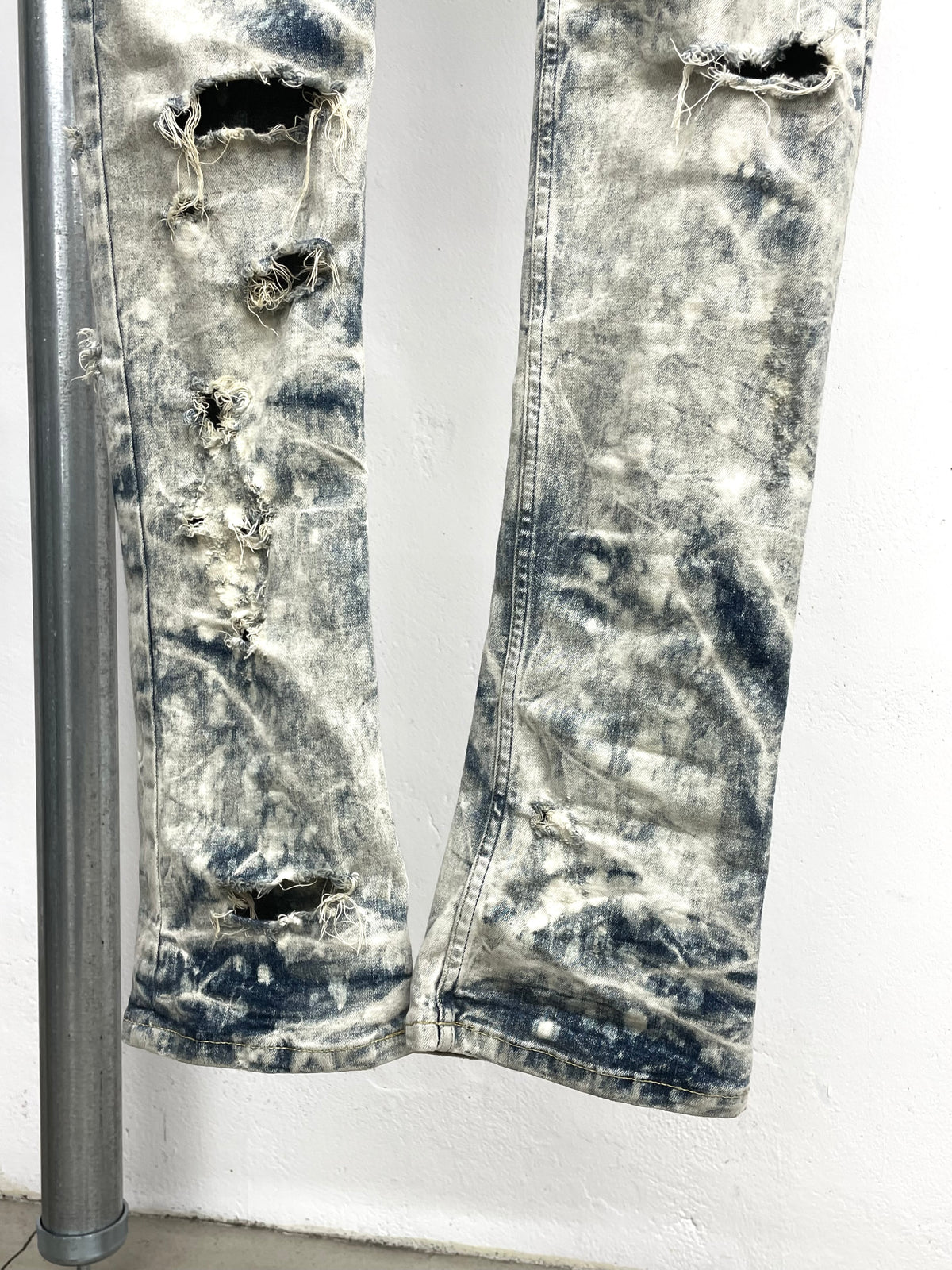L.G.B. American Flag Washed Wolf Cut pant