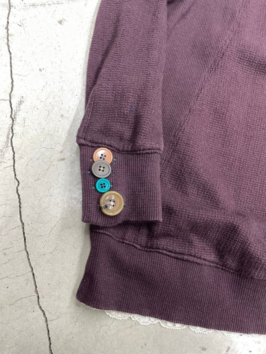 UNDERCOVER AW04 “But Beautiful” Waffle Sweatshirt (s)