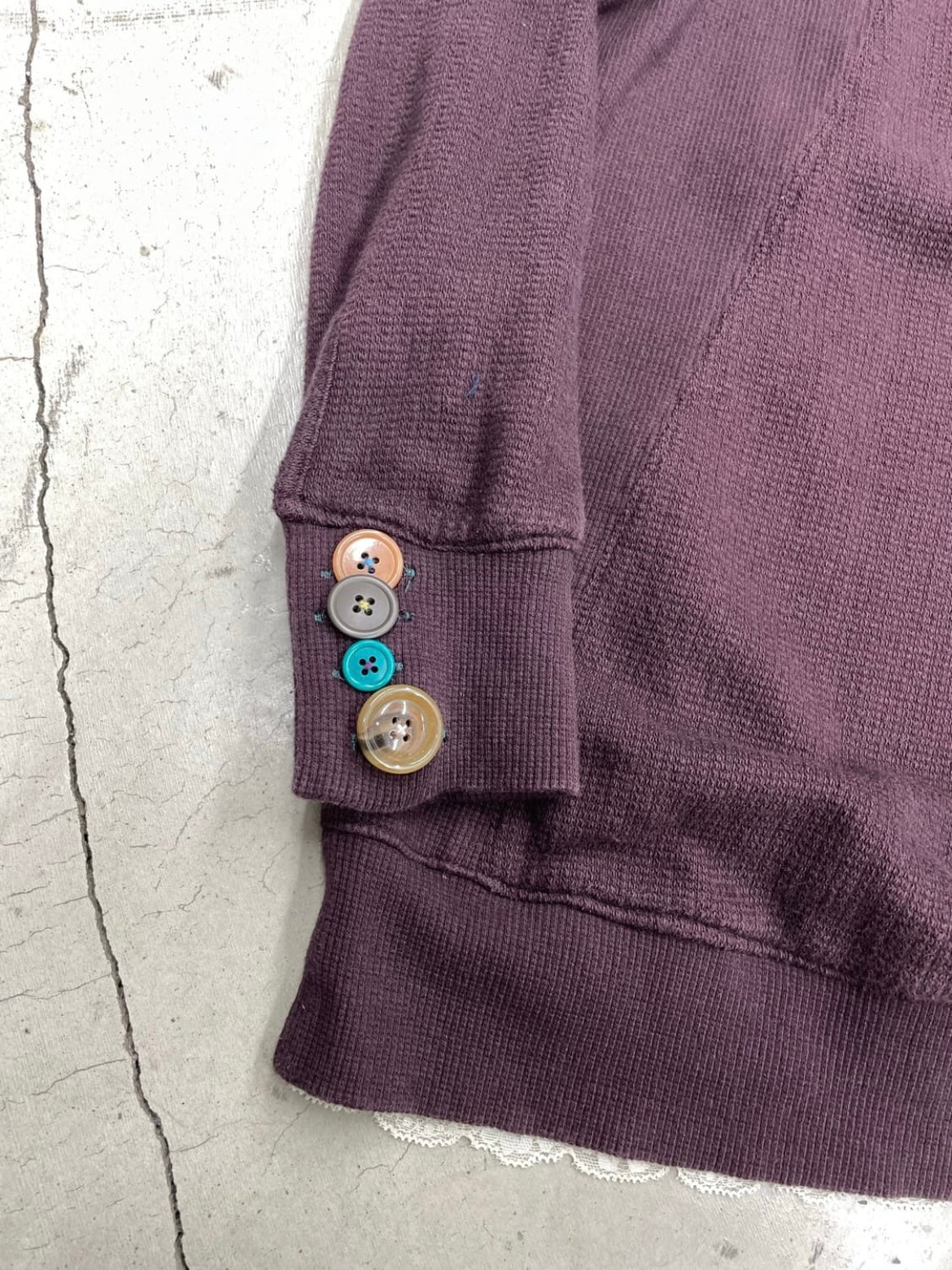 UNDERCOVER AW04 “But Beautiful” Waffle Sweatshirt (s)