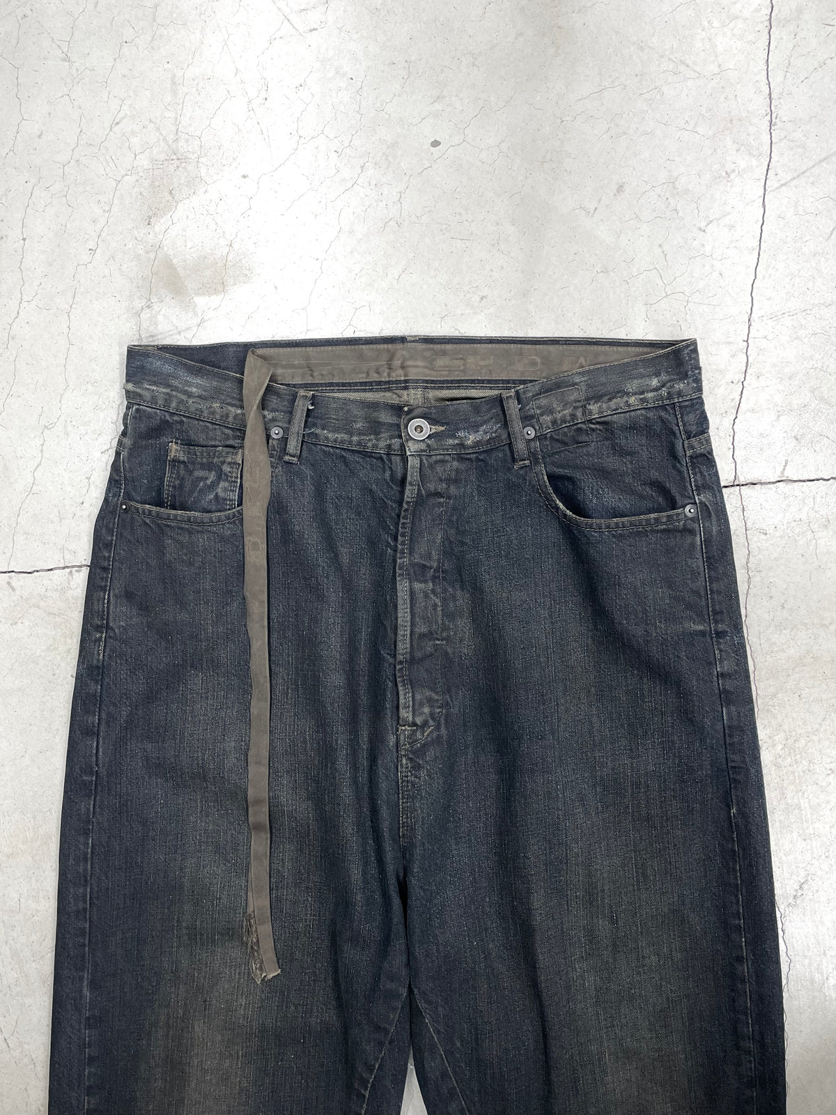 Rick Owens 00’s Detroit Cut Baggy Pant
