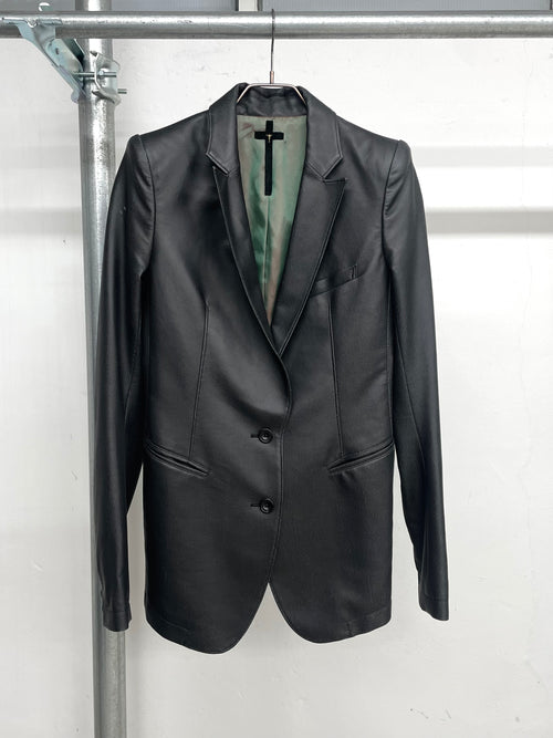 L.G.B. Crack Coated Blazer