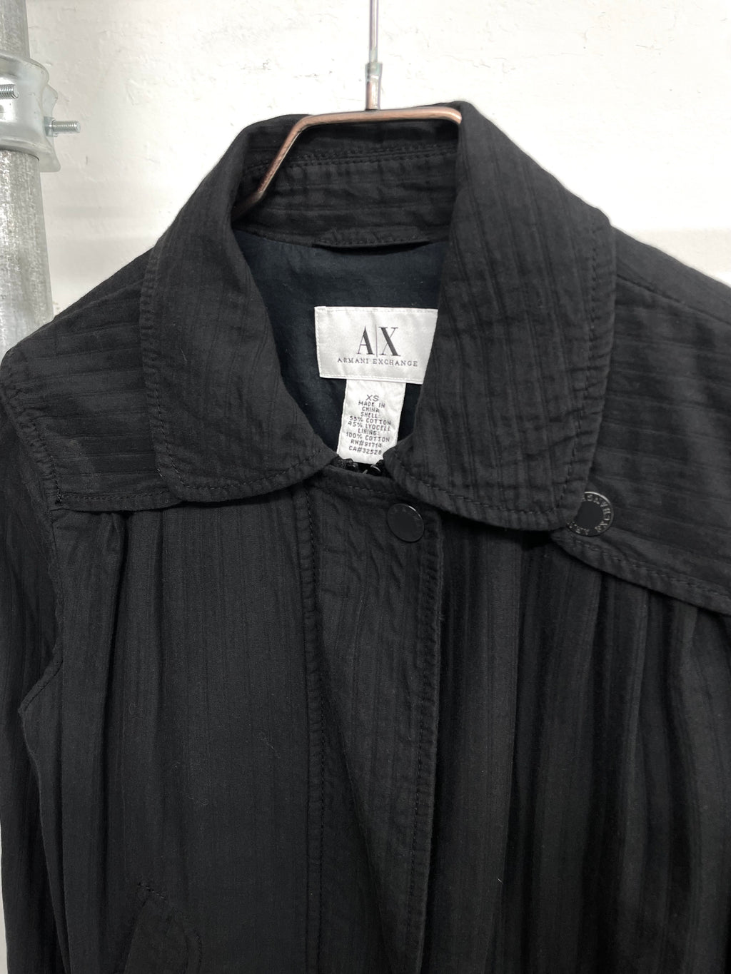 Armani Exchange Gauze Shirt Jacket