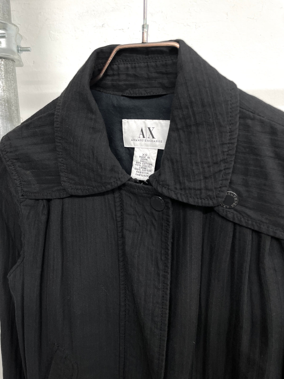 Armani Exchange Gauze Shirt Jacket