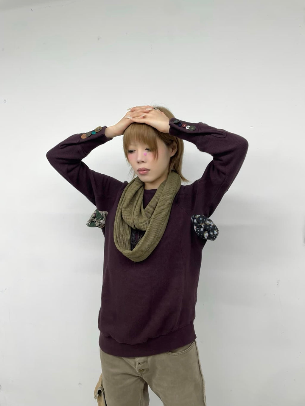 UNDERCOVER AW04 “But Beautiful” Waffle Sweatshirt (s)