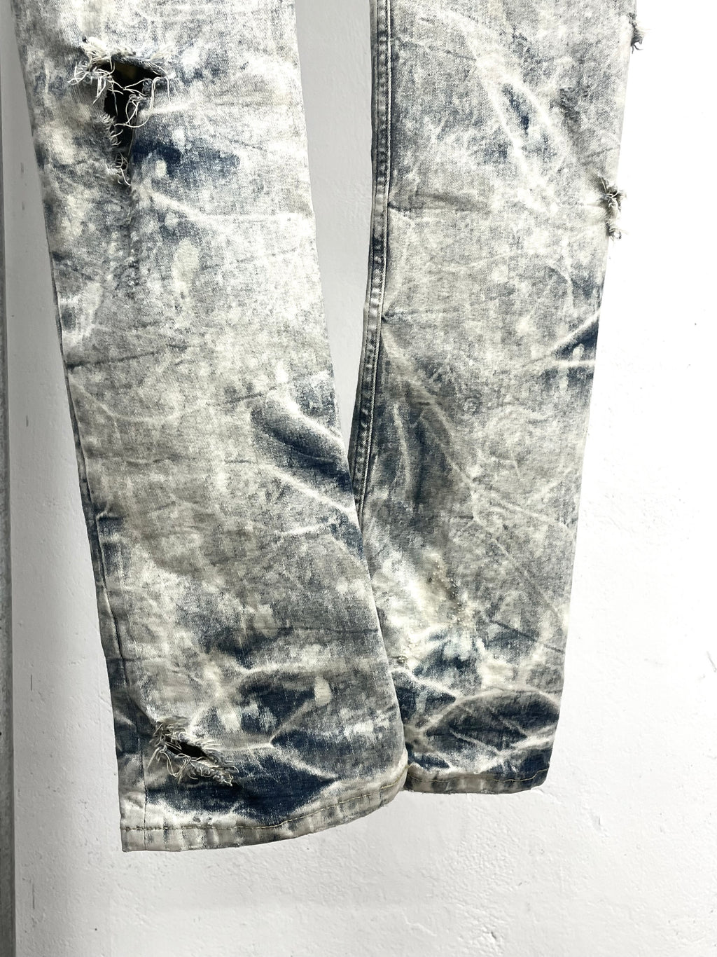 L.G.B. American Flag Washed Wolf Cut pant