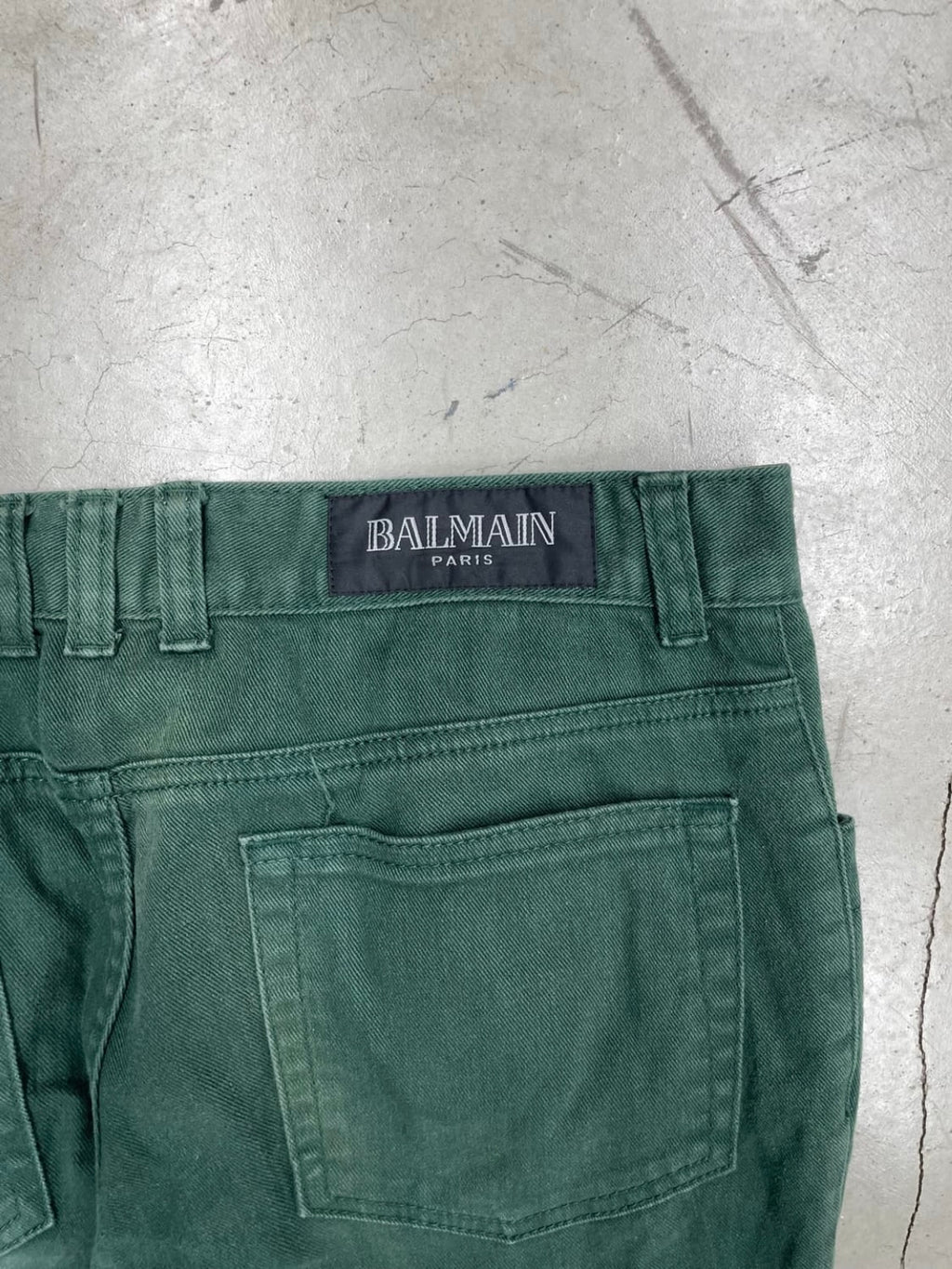 Balmain faded biker denim (31)