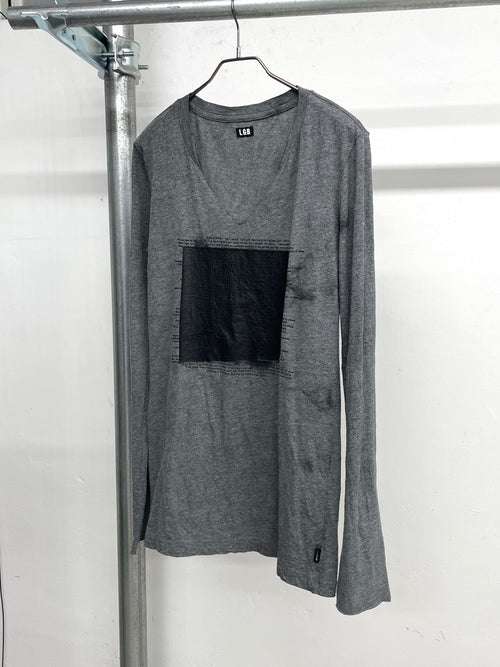 L.G.B. MESSAGE-3 Long Sleeve