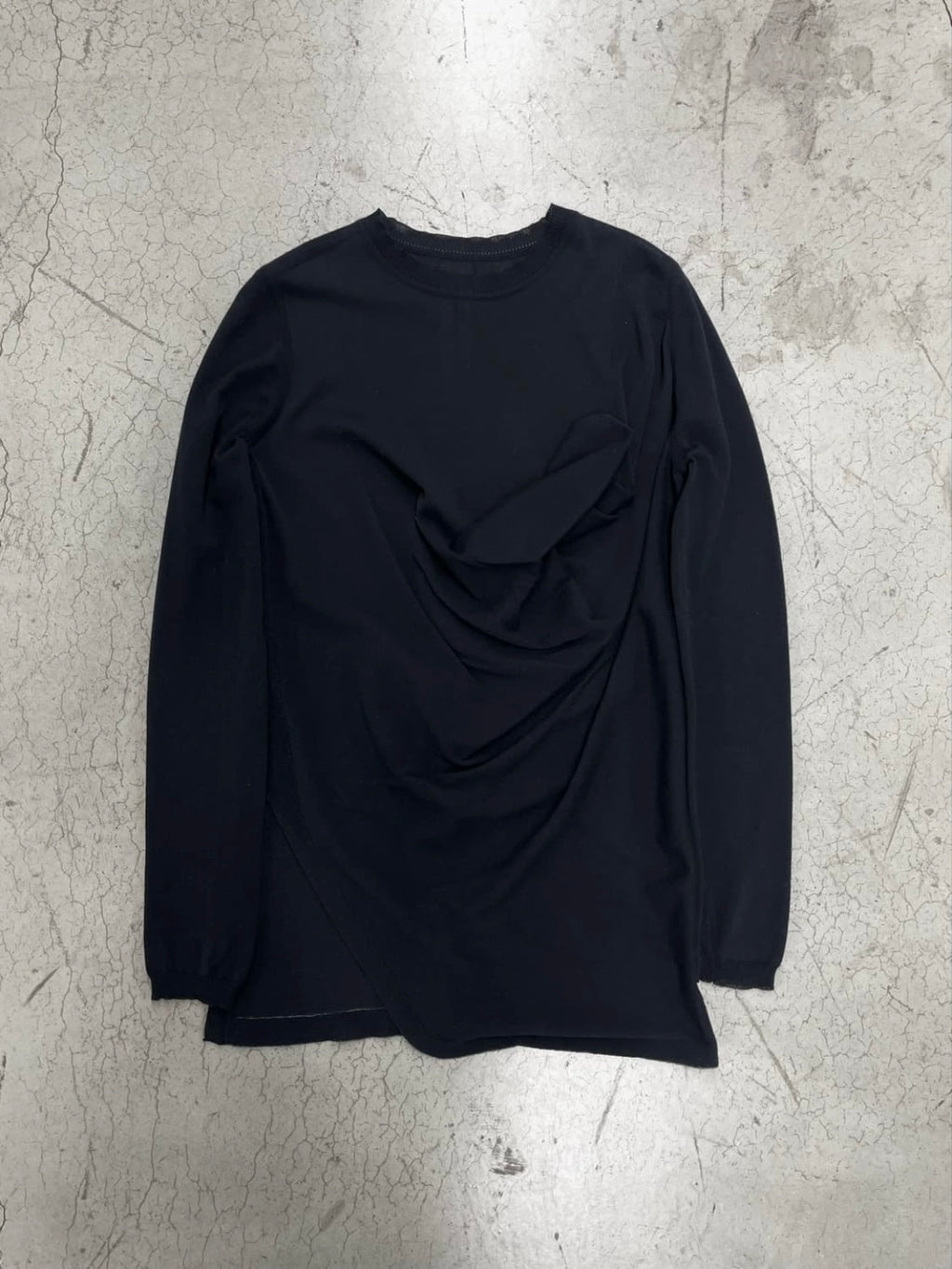 Rick Owens SS19 “BABEL” Drape Knit