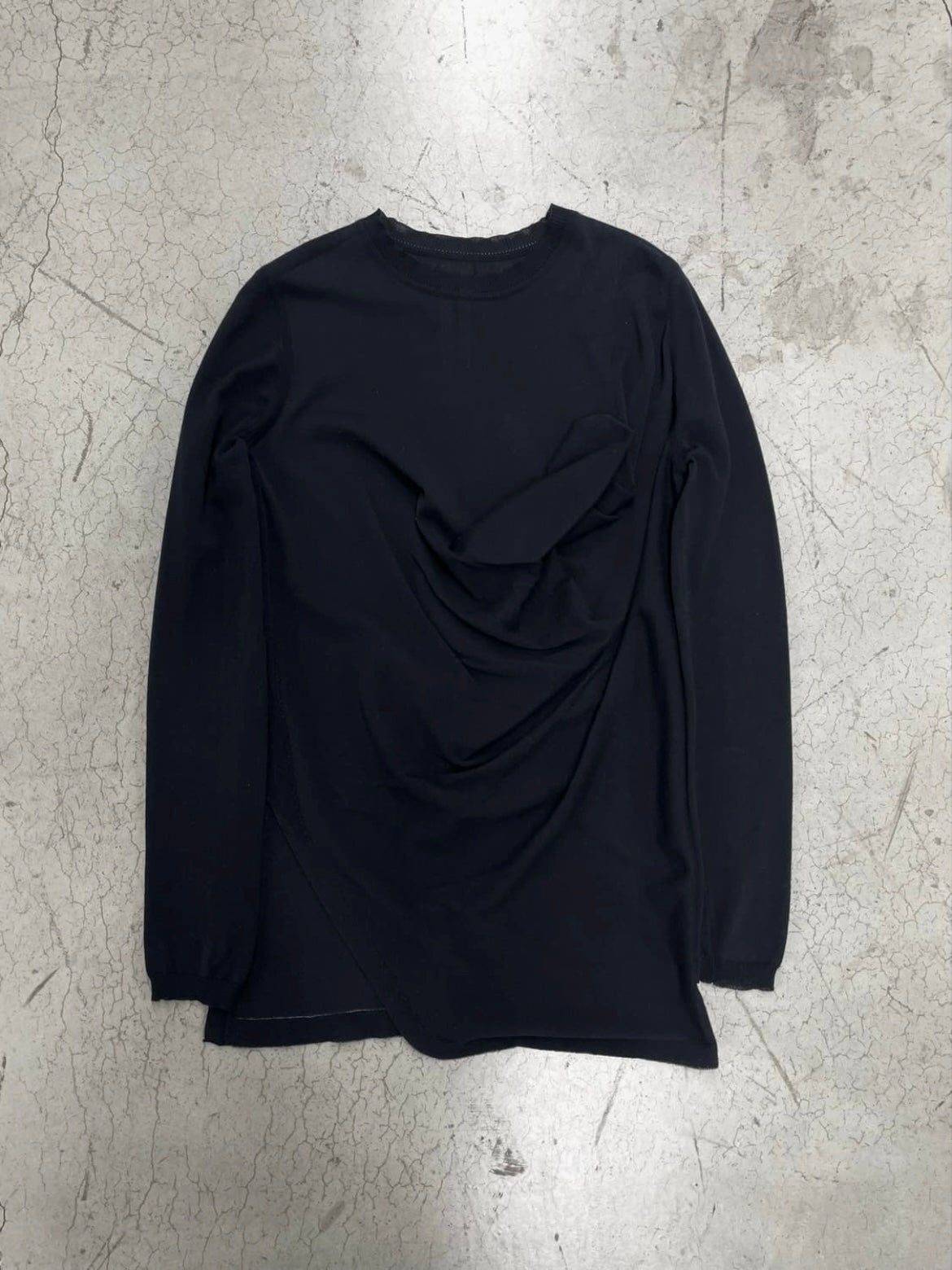 Rick Owens SS19 “BABEL” Drape Knit