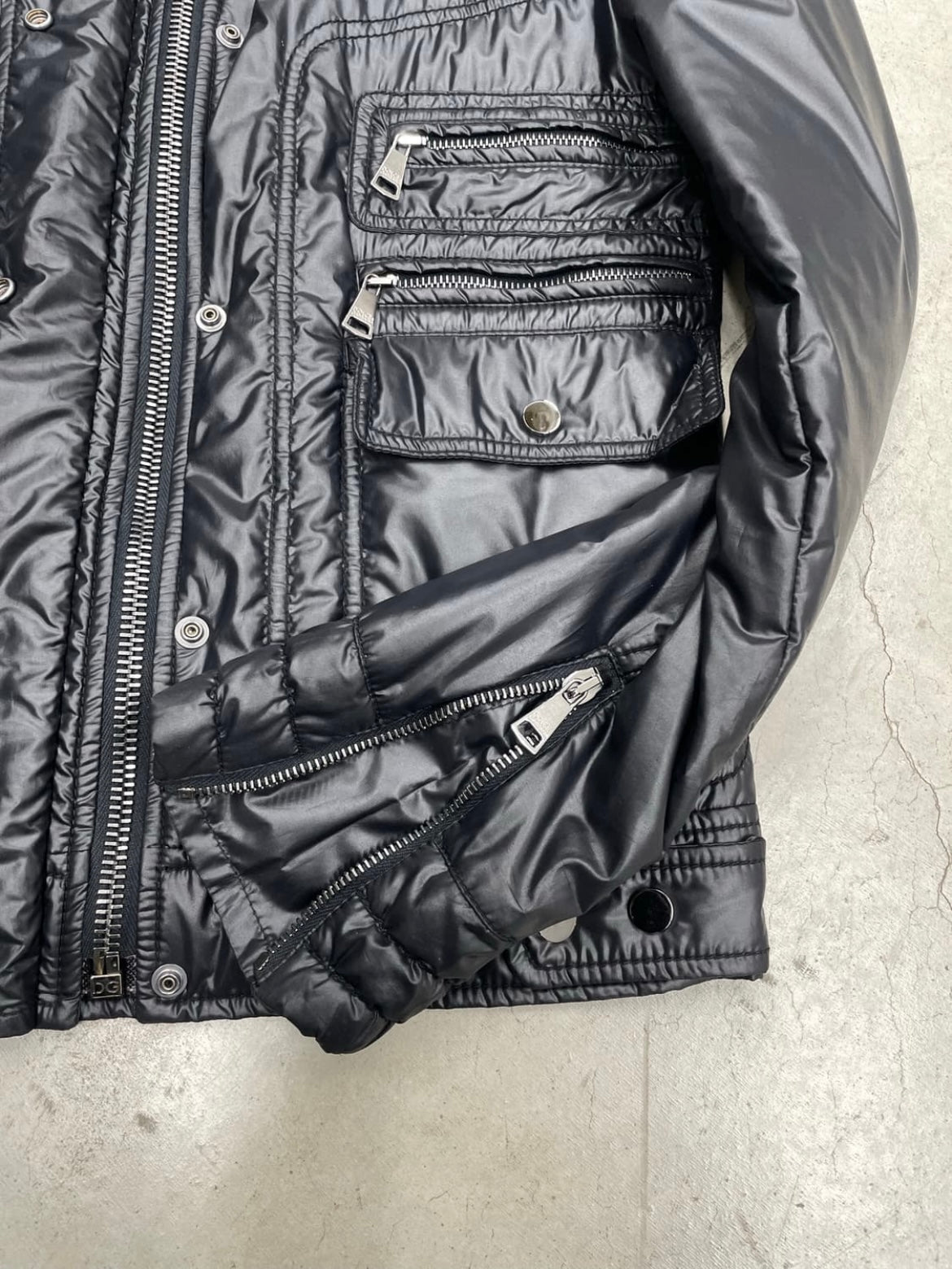 00’s dolce & Gabbana Multi zipper jacket (40)