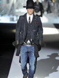 Dsquared2 FW11 Dirty washed rider Jacket (L)